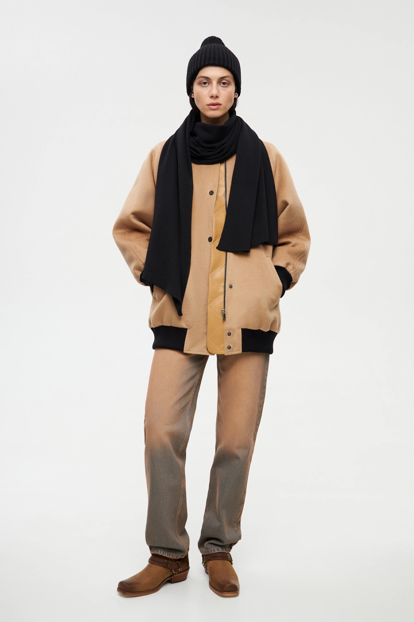 Шарф двусторонний