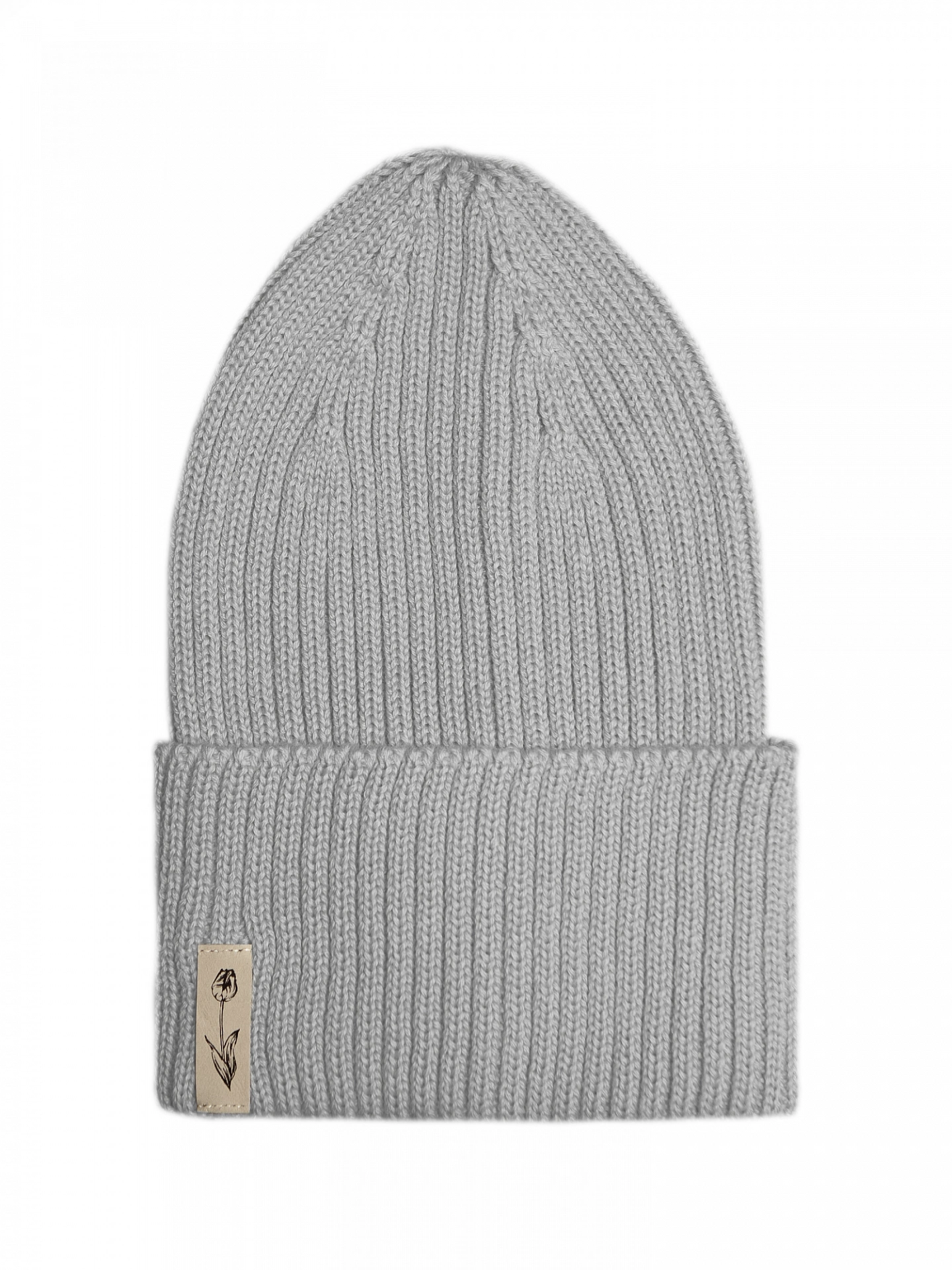 Шапка с резинкой и шарф