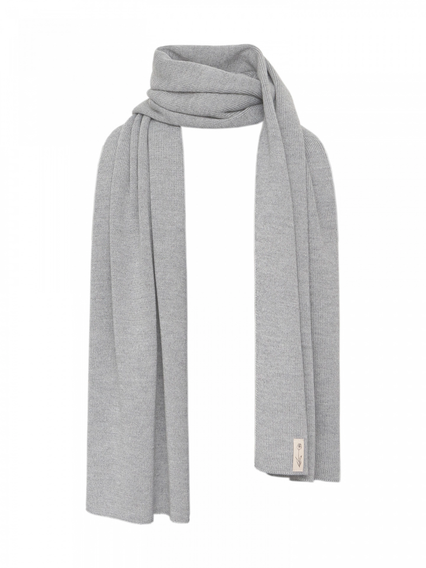 Шапка с резинкой и шарф