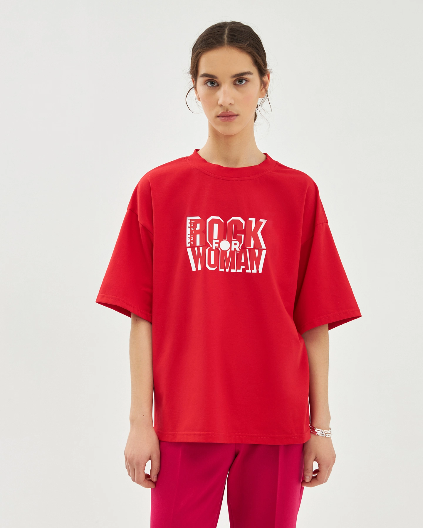Printed free cut t-shirt