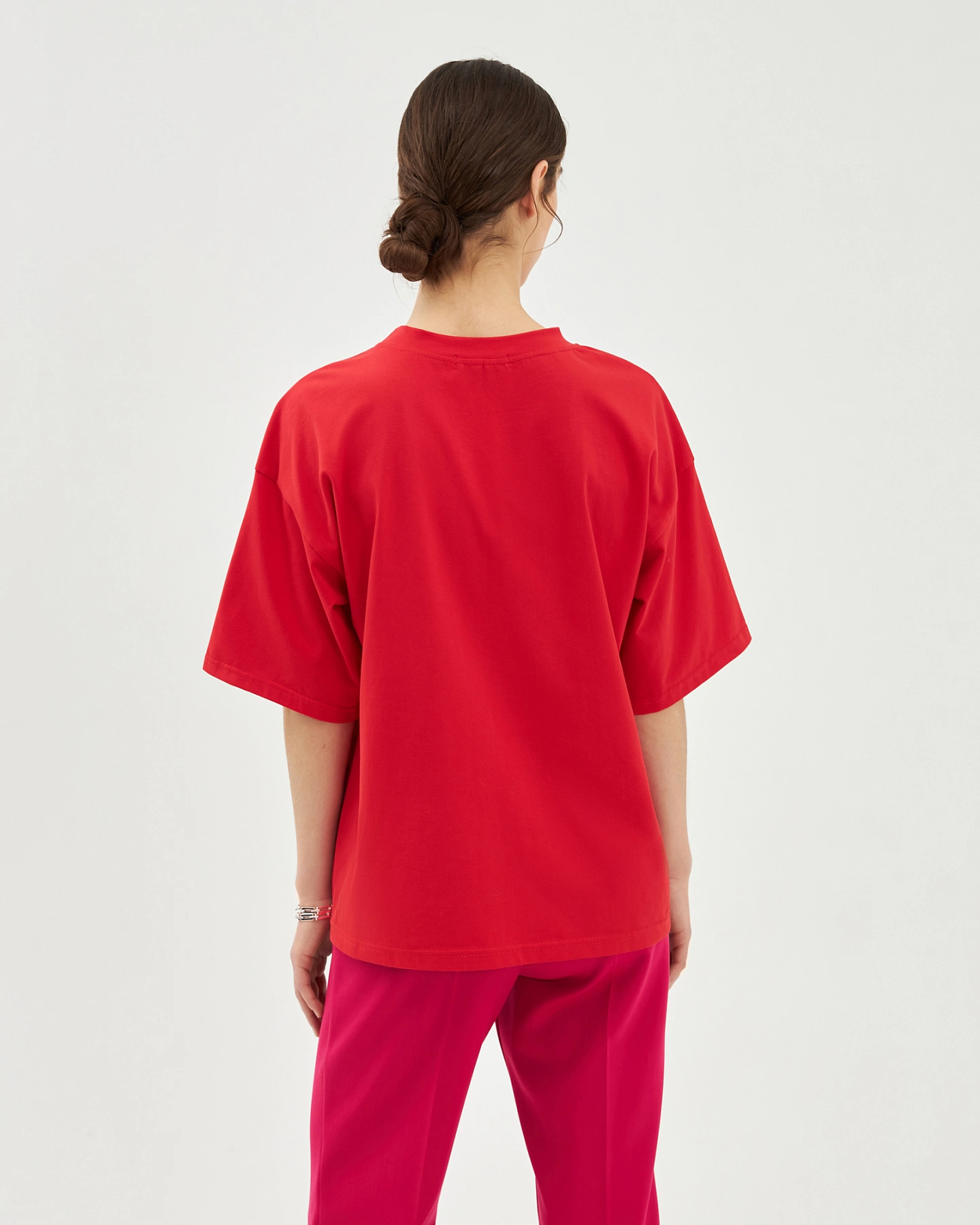 Printed free cut t-shirt