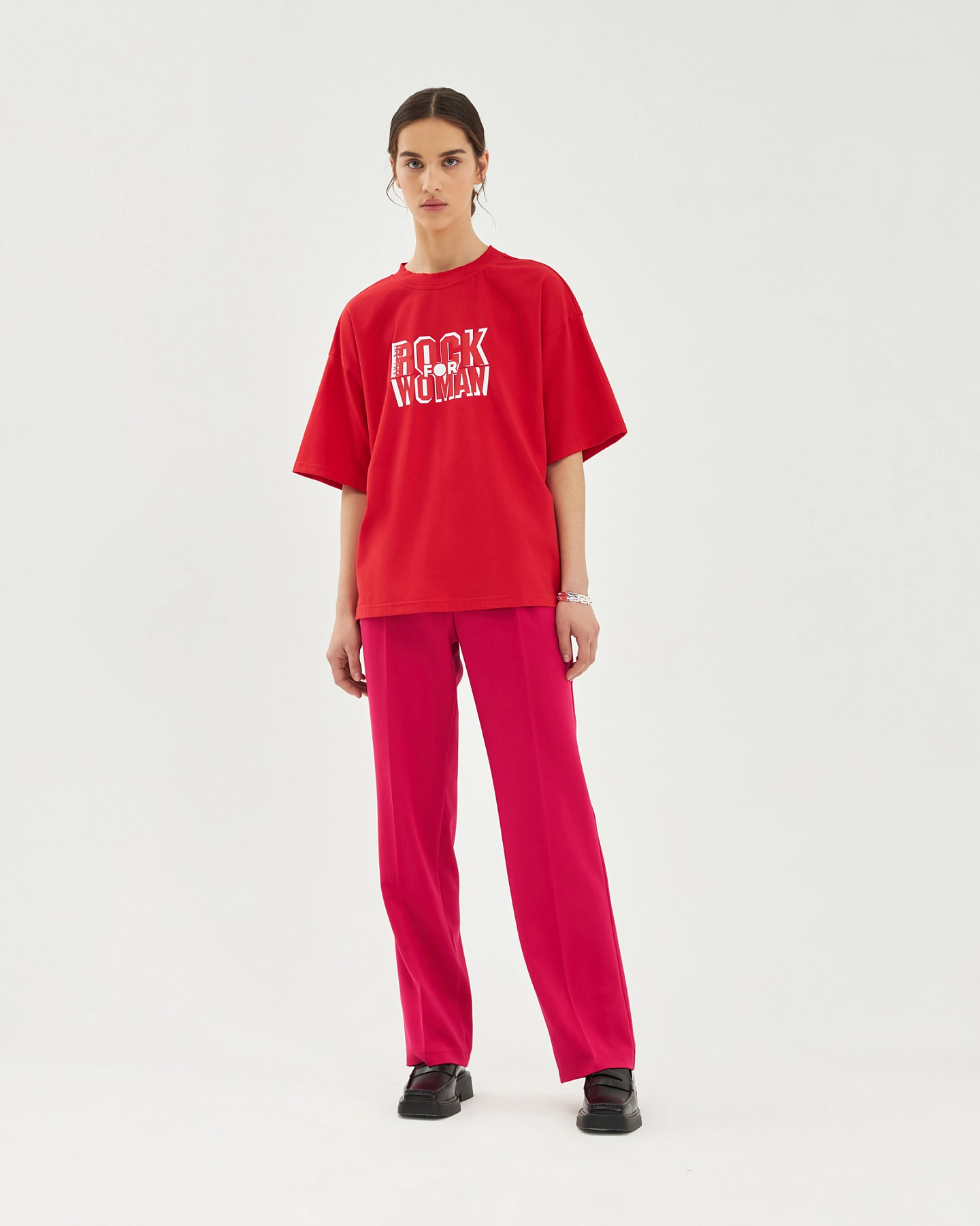Printed free cut t-shirt
