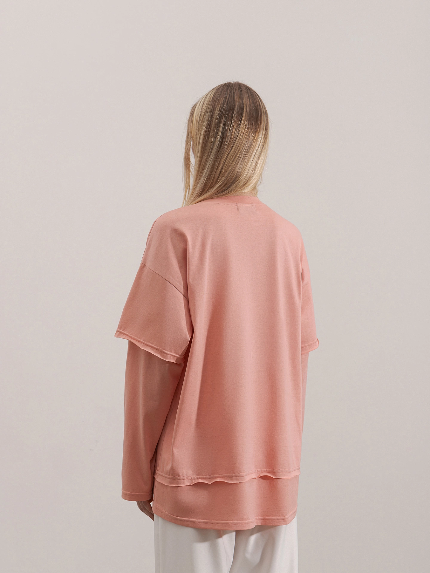 Лонгслив с двойным рукавом