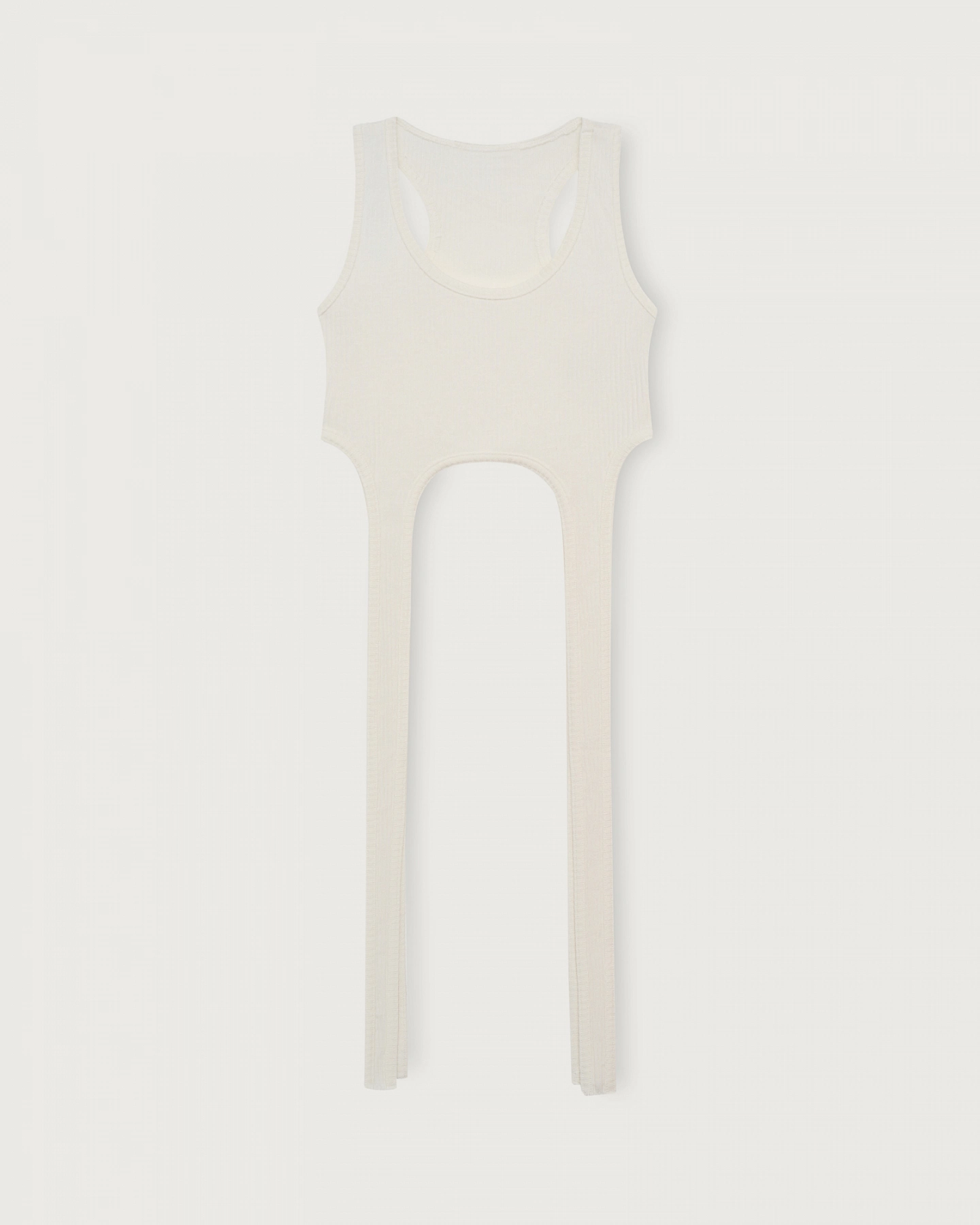 T-shirt with gussets