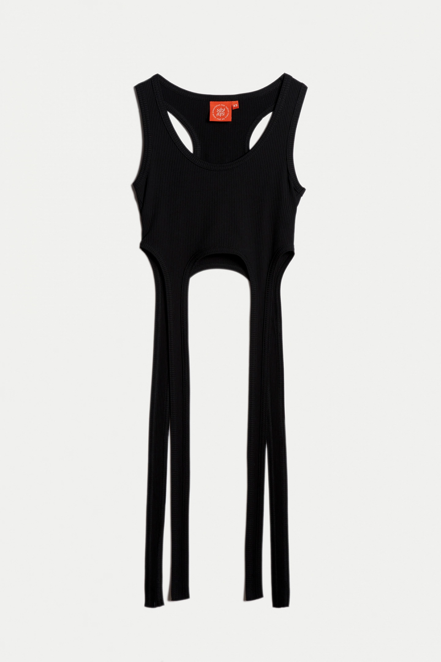 Майка - алкоголичка с хлястами