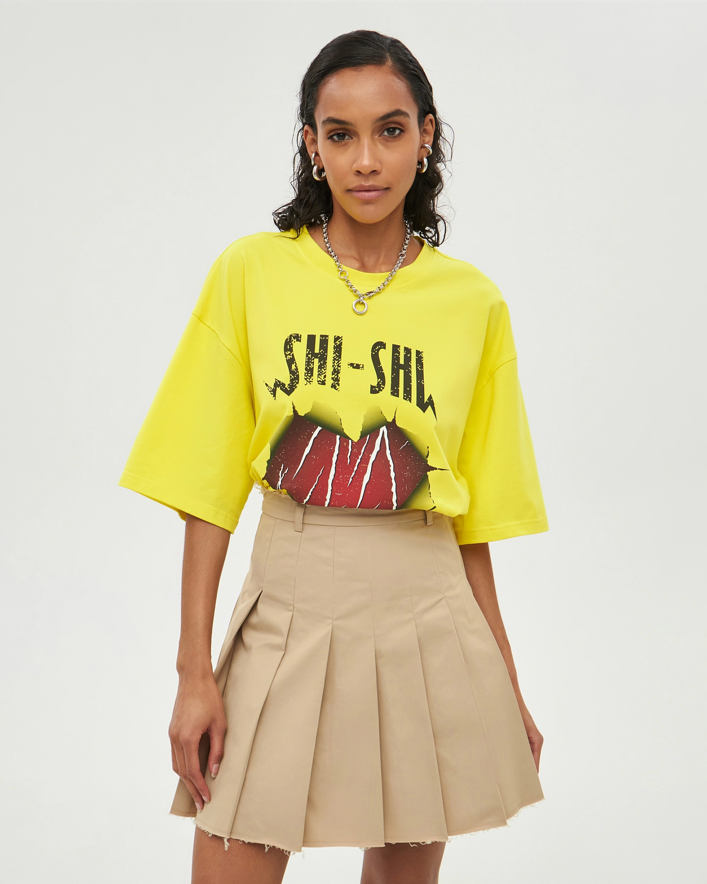 Футболка oversize с принтом