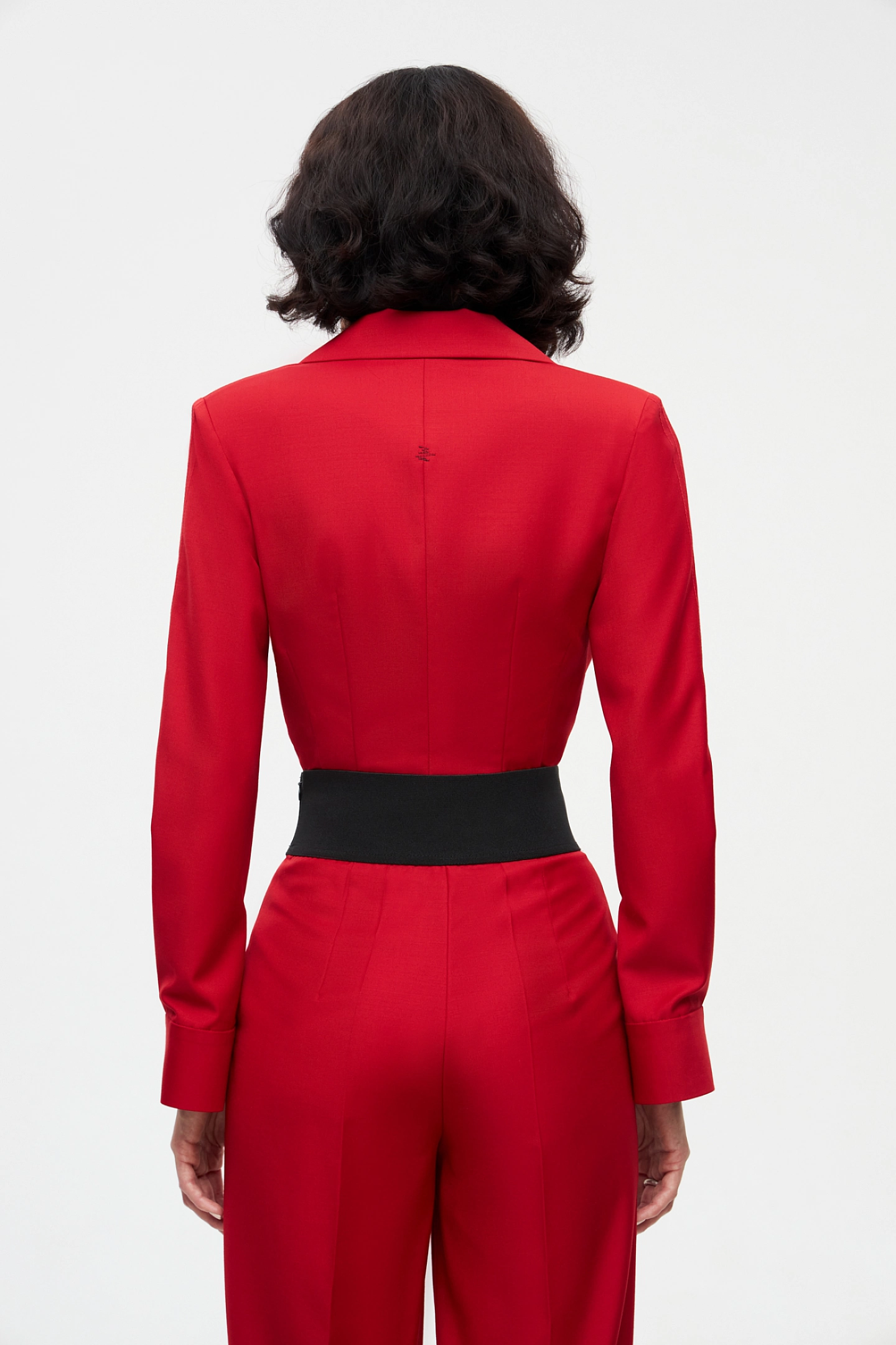 Рубашка из костюмной ткани