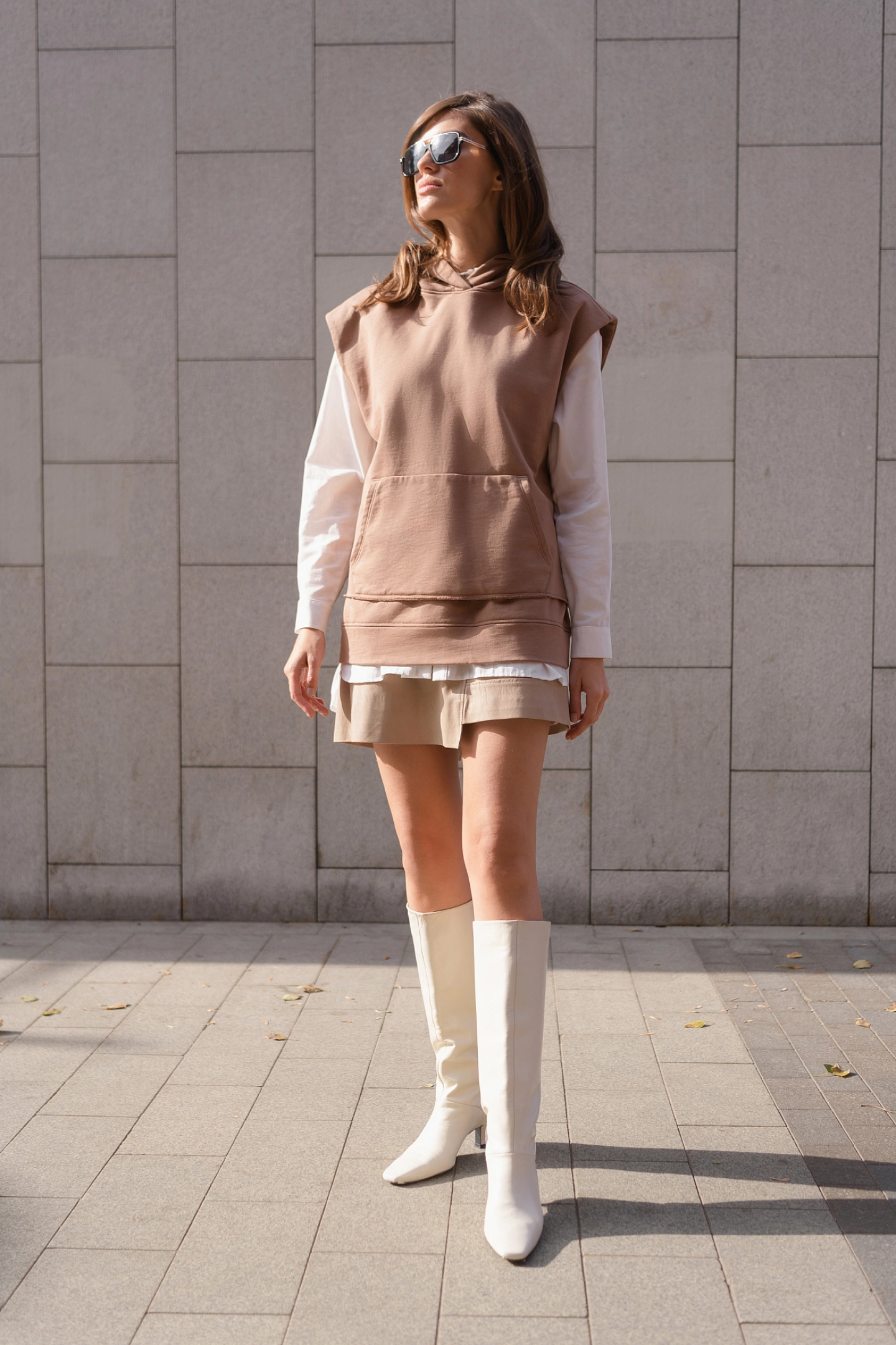 Худи без рукавов