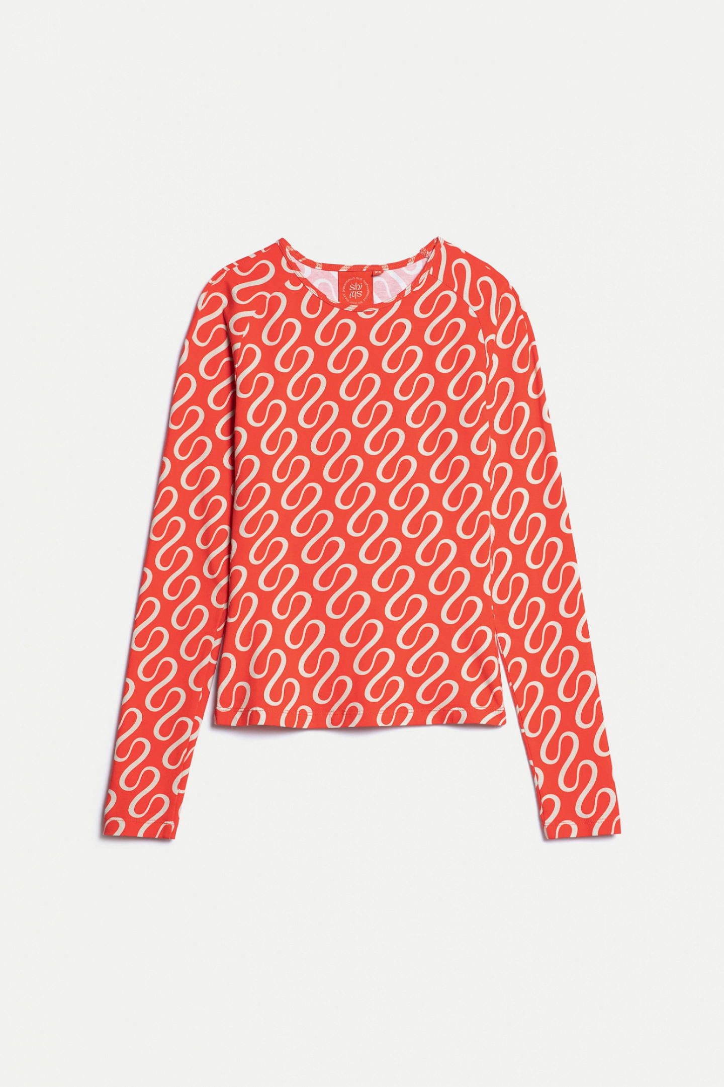 SHI-SHI patterned knit sweatshirt