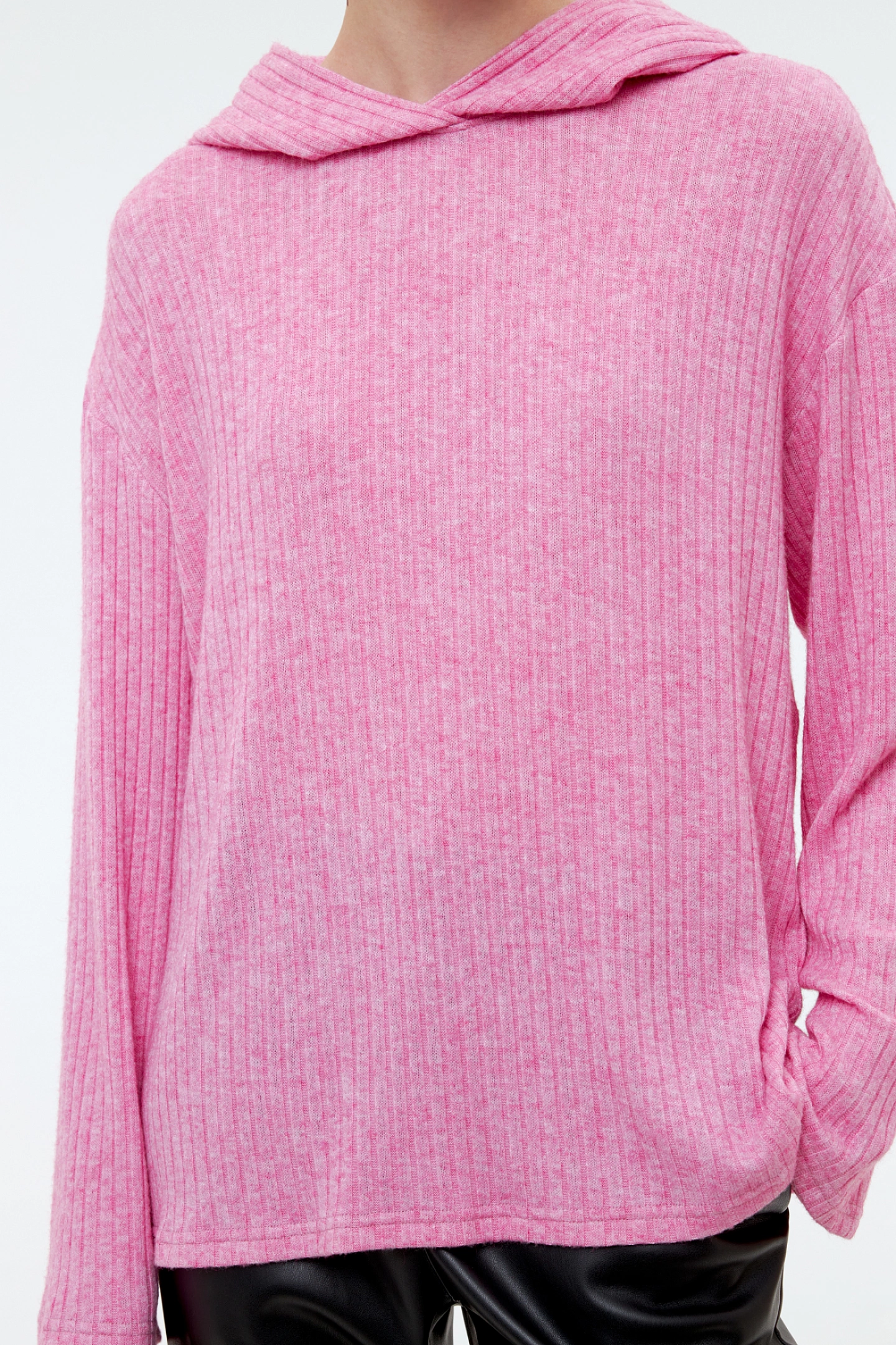 Лонгслив с капюшоном