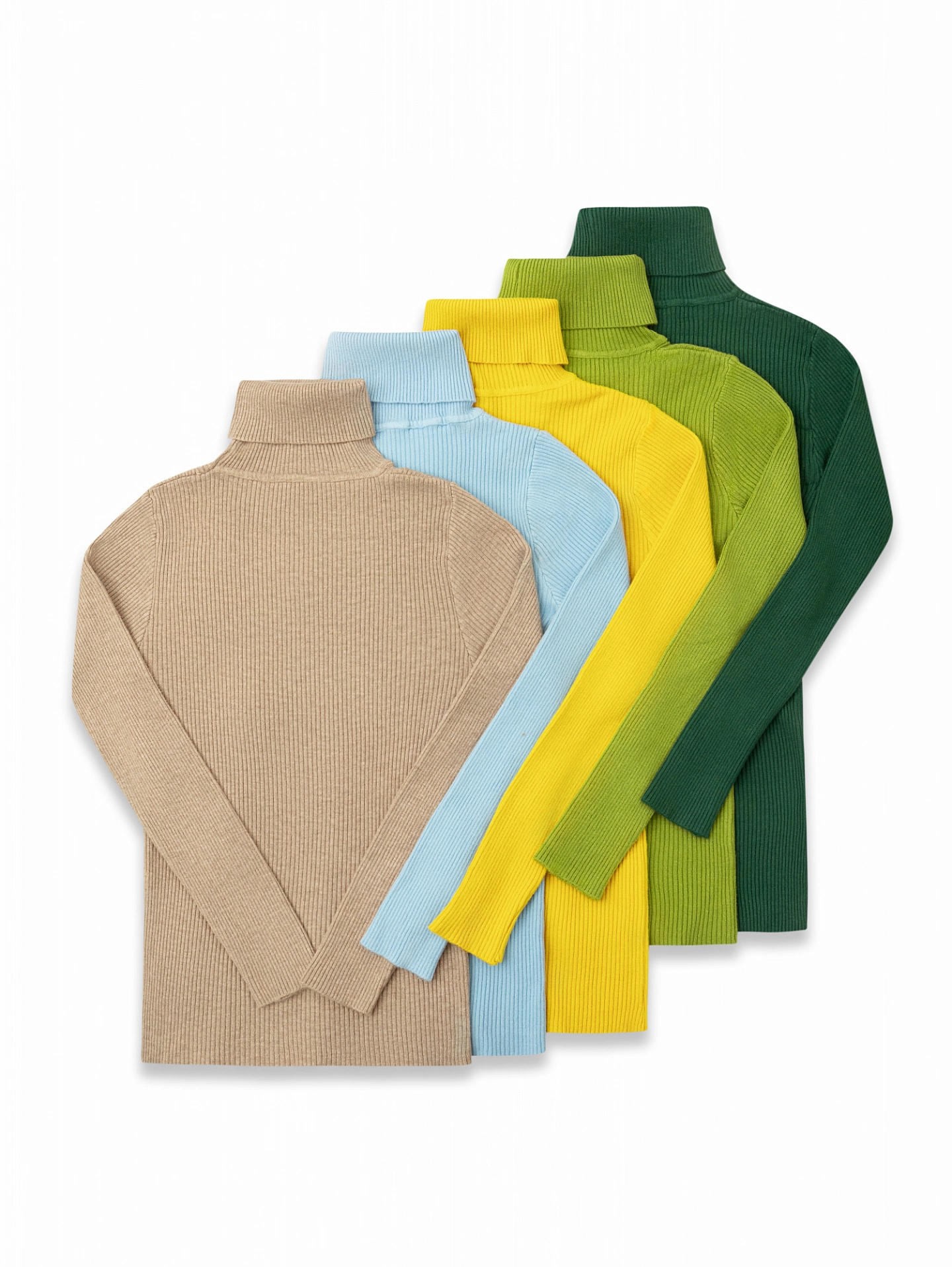 Водолазка вязаная с высоким воротником