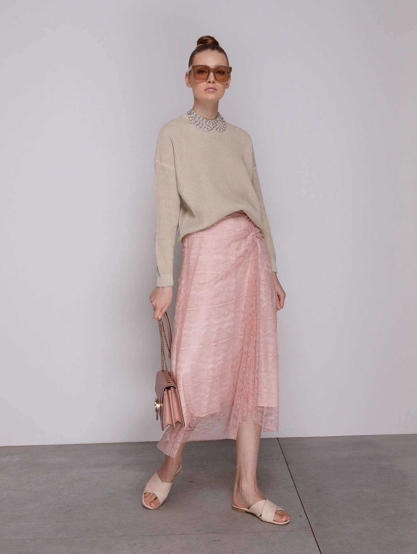 Свитшот вязаный