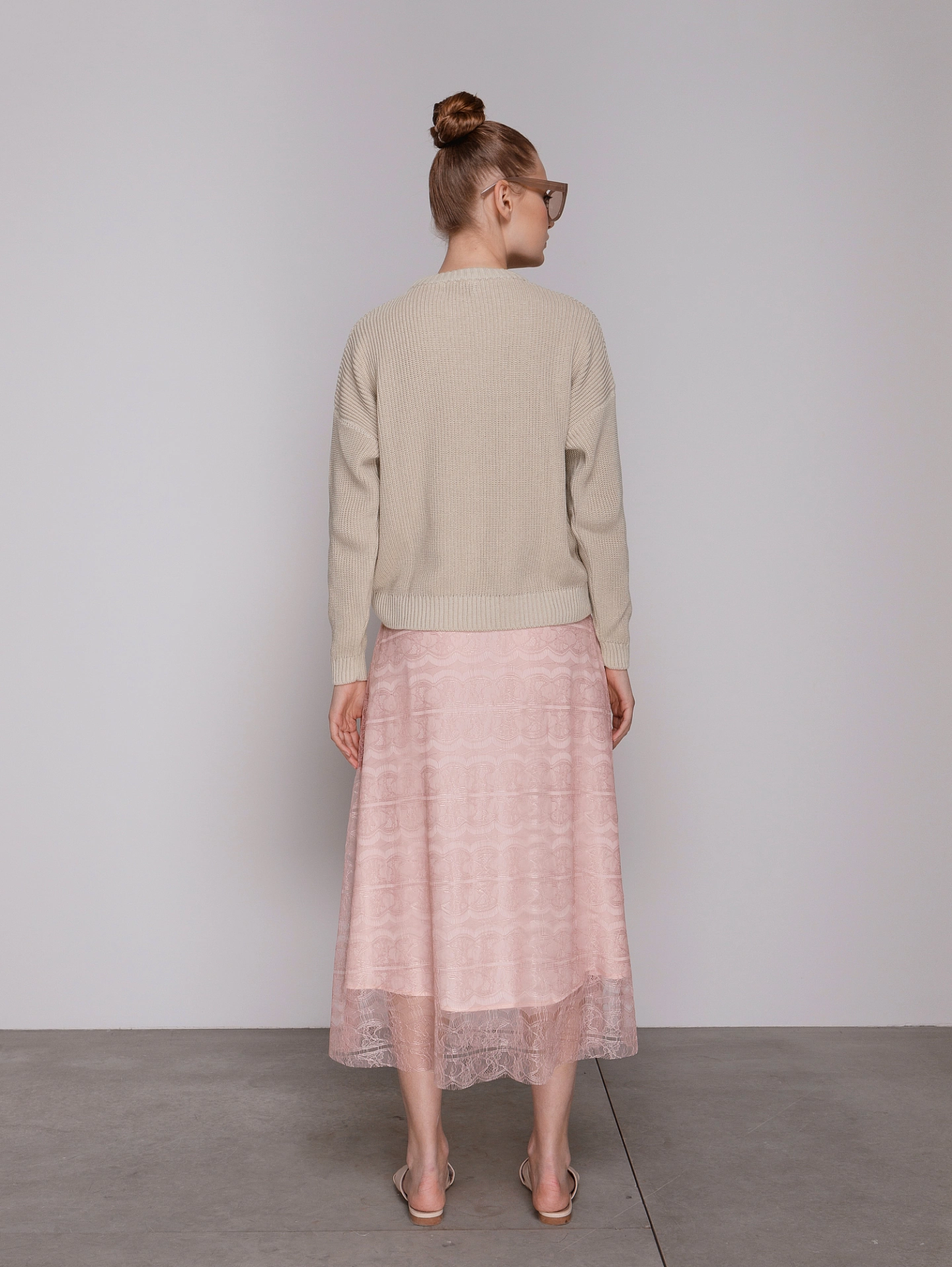 Свитшот вязаный