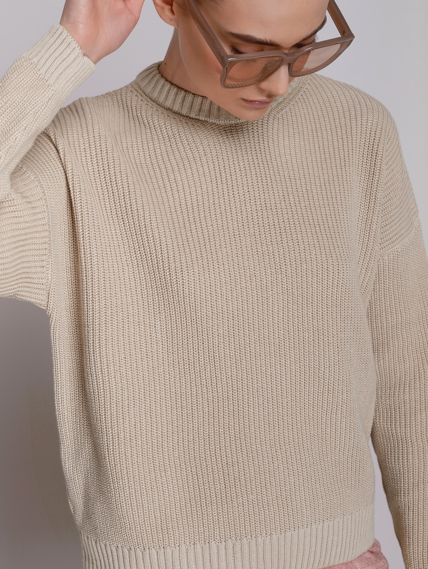 Свитшот вязаный