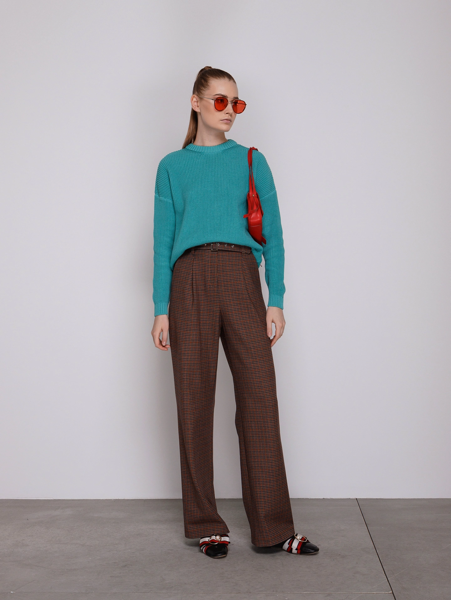 Свитшот вязаный