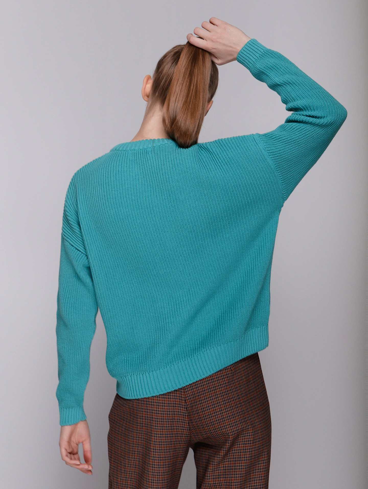 Свитшот вязаный