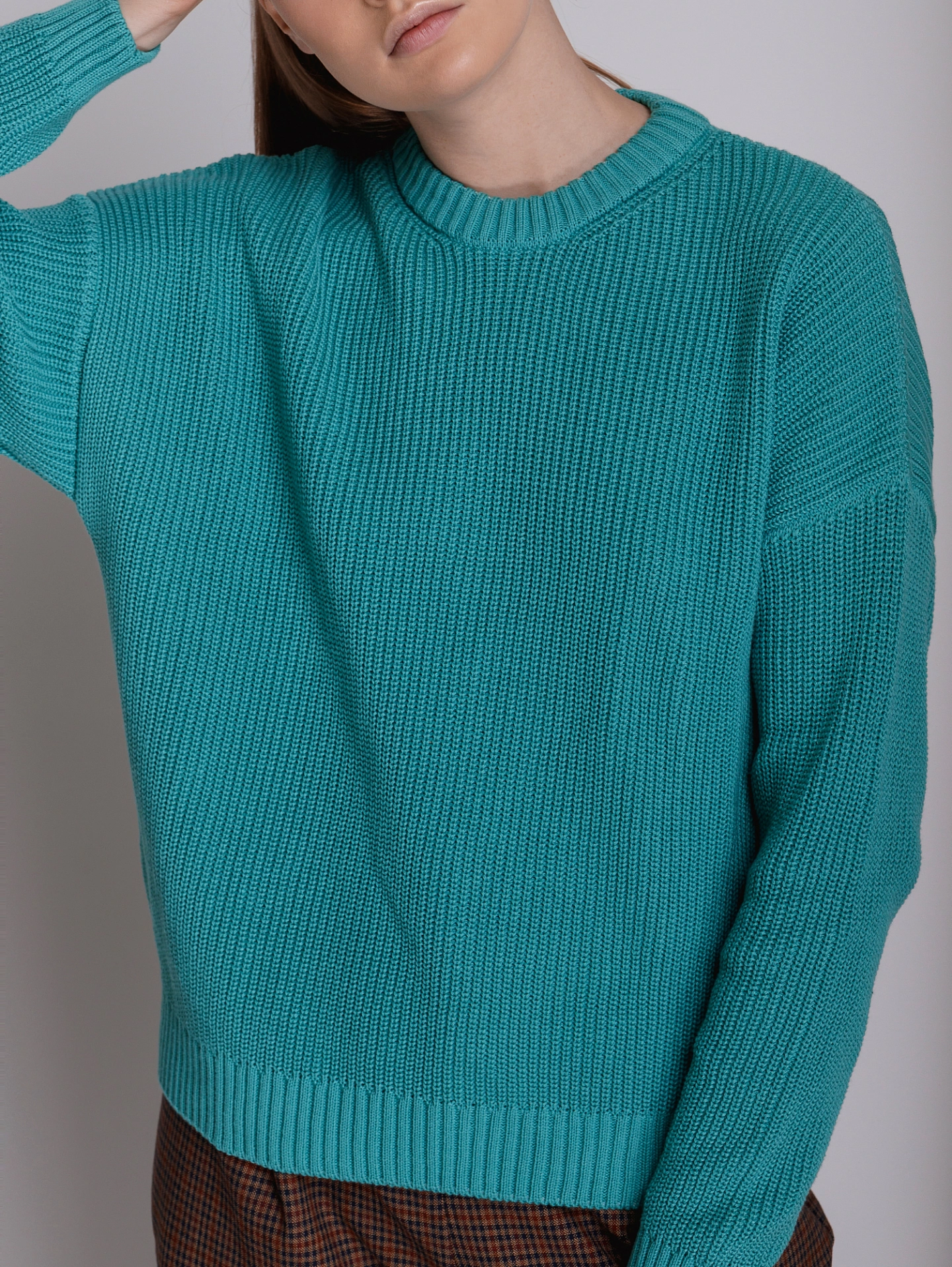 Свитшот вязаный