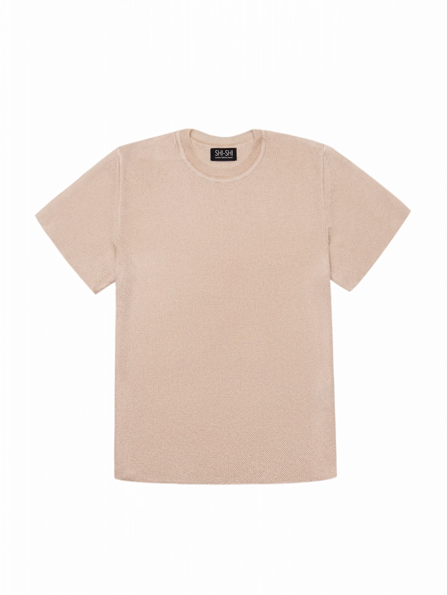 Футболка вязаная