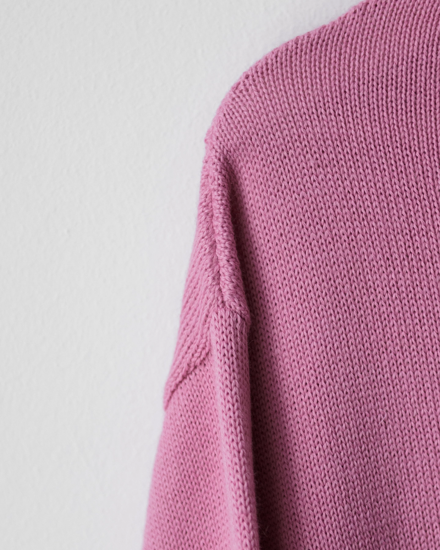 Джемпер с цельным воротником