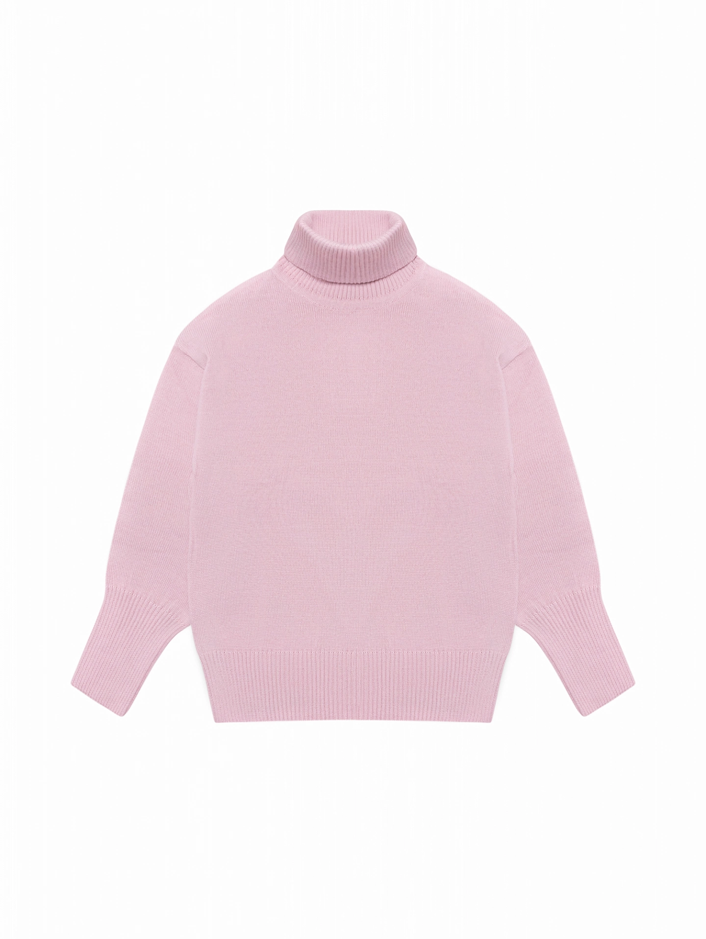 Джемпер с высоким воротником