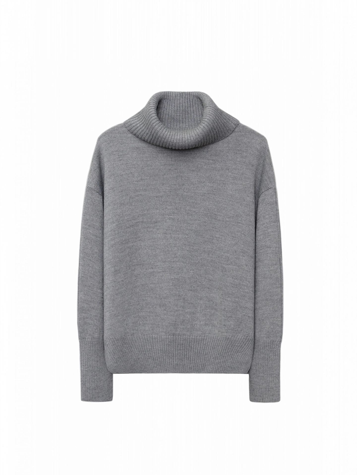 Джемпер с высоким воротником