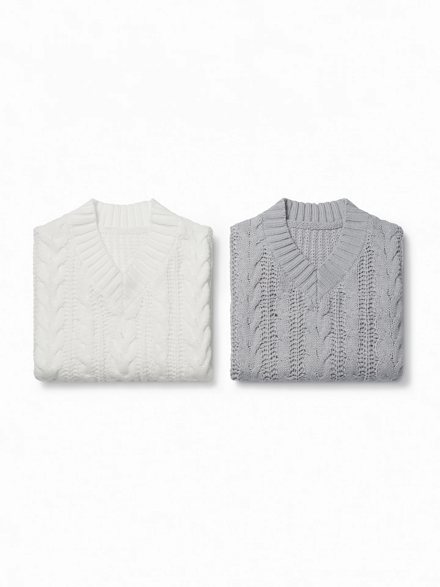 Жилет крупной вязки