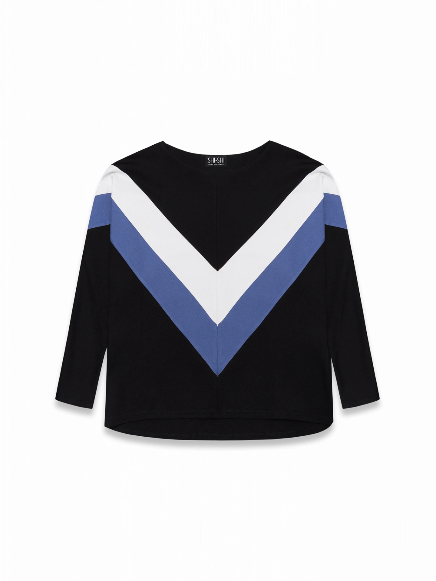 Блуза летучка трёхцветная