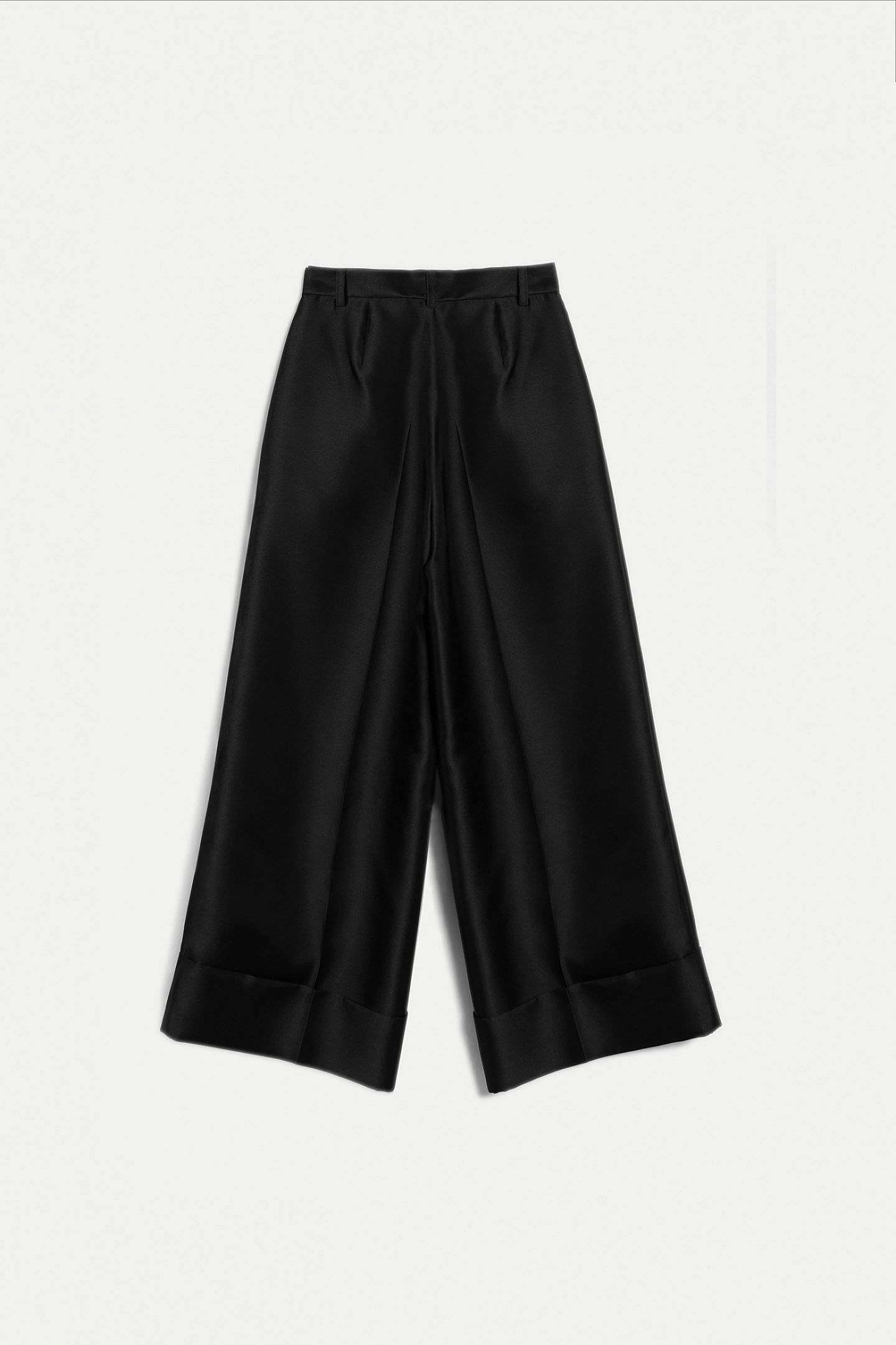 Брюки прямые укороченные