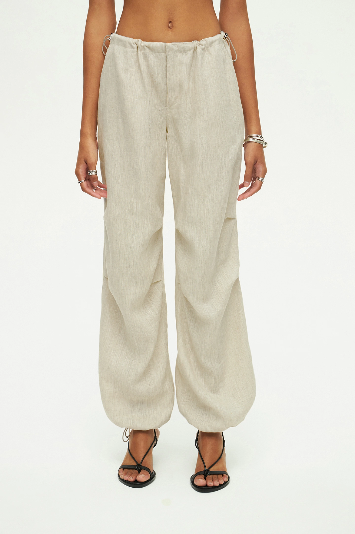 Брюки спортивные с защипами