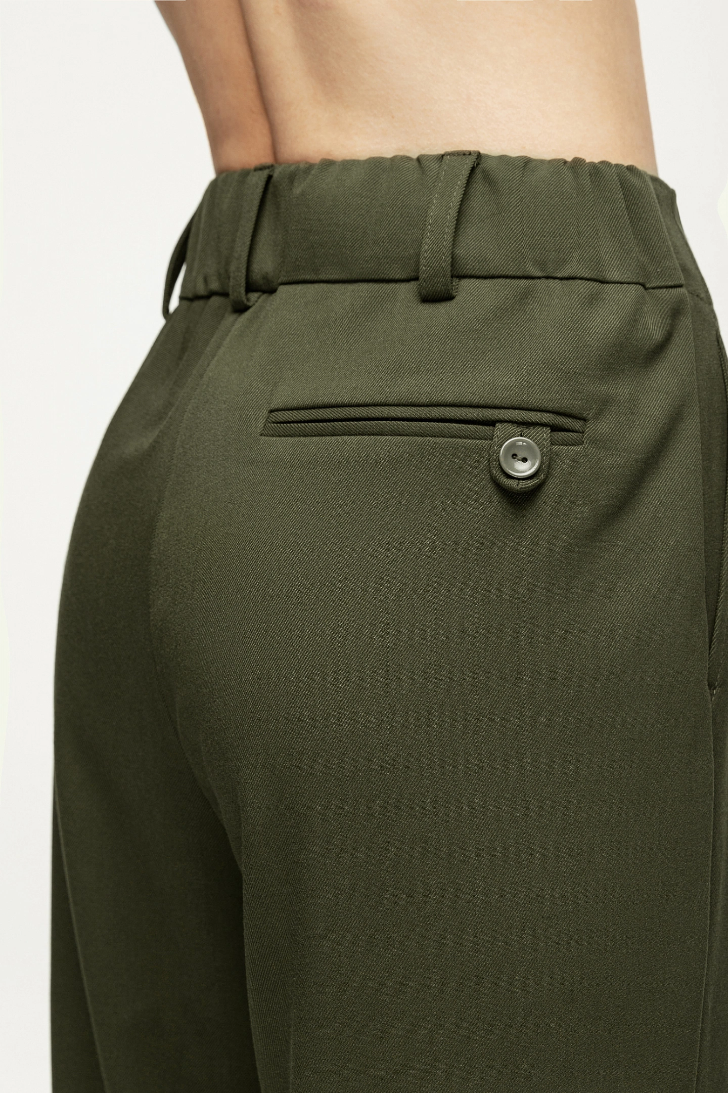 Брюки бананы без пояса