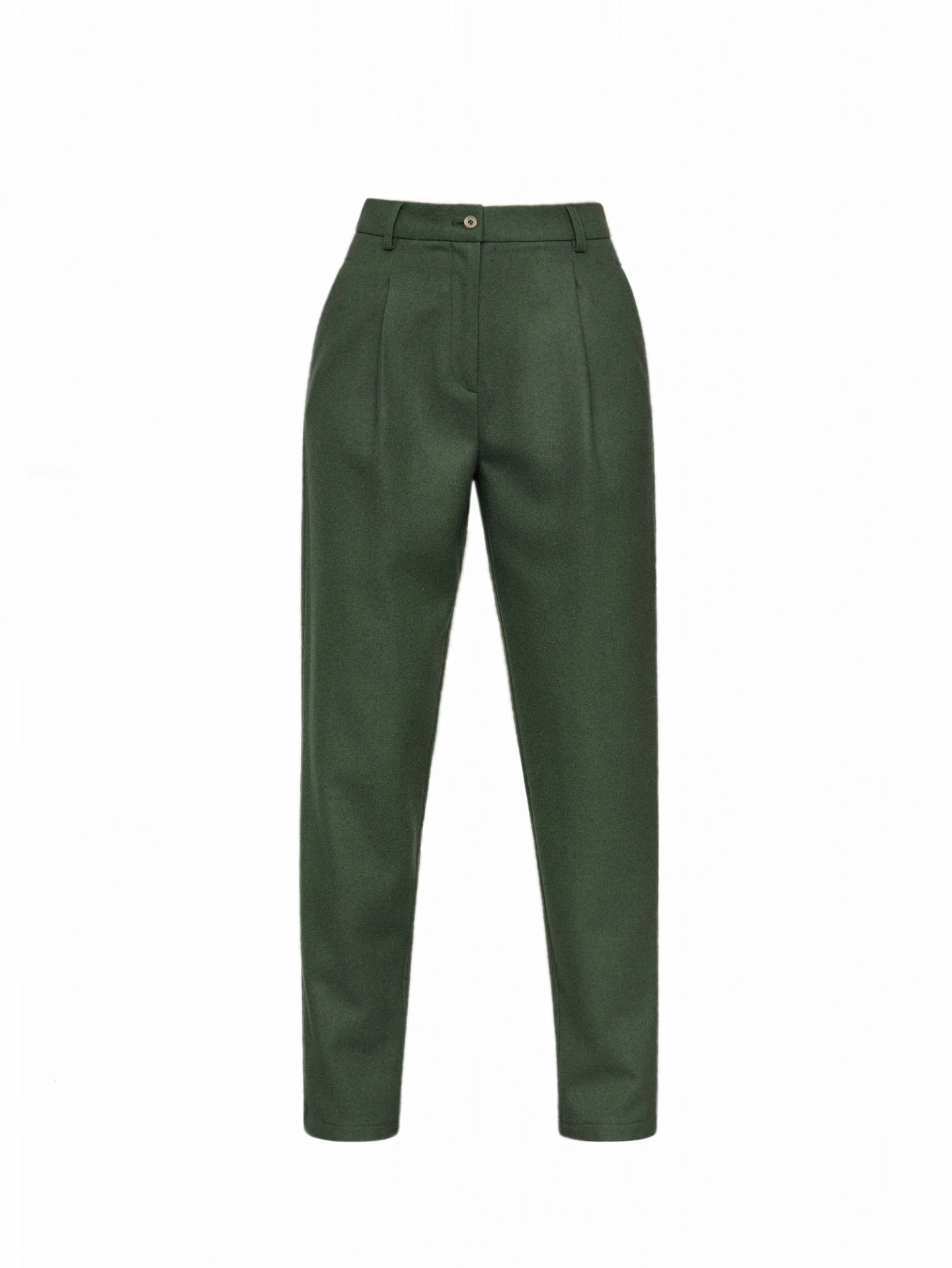 Жакет пальто и брюки с защипами