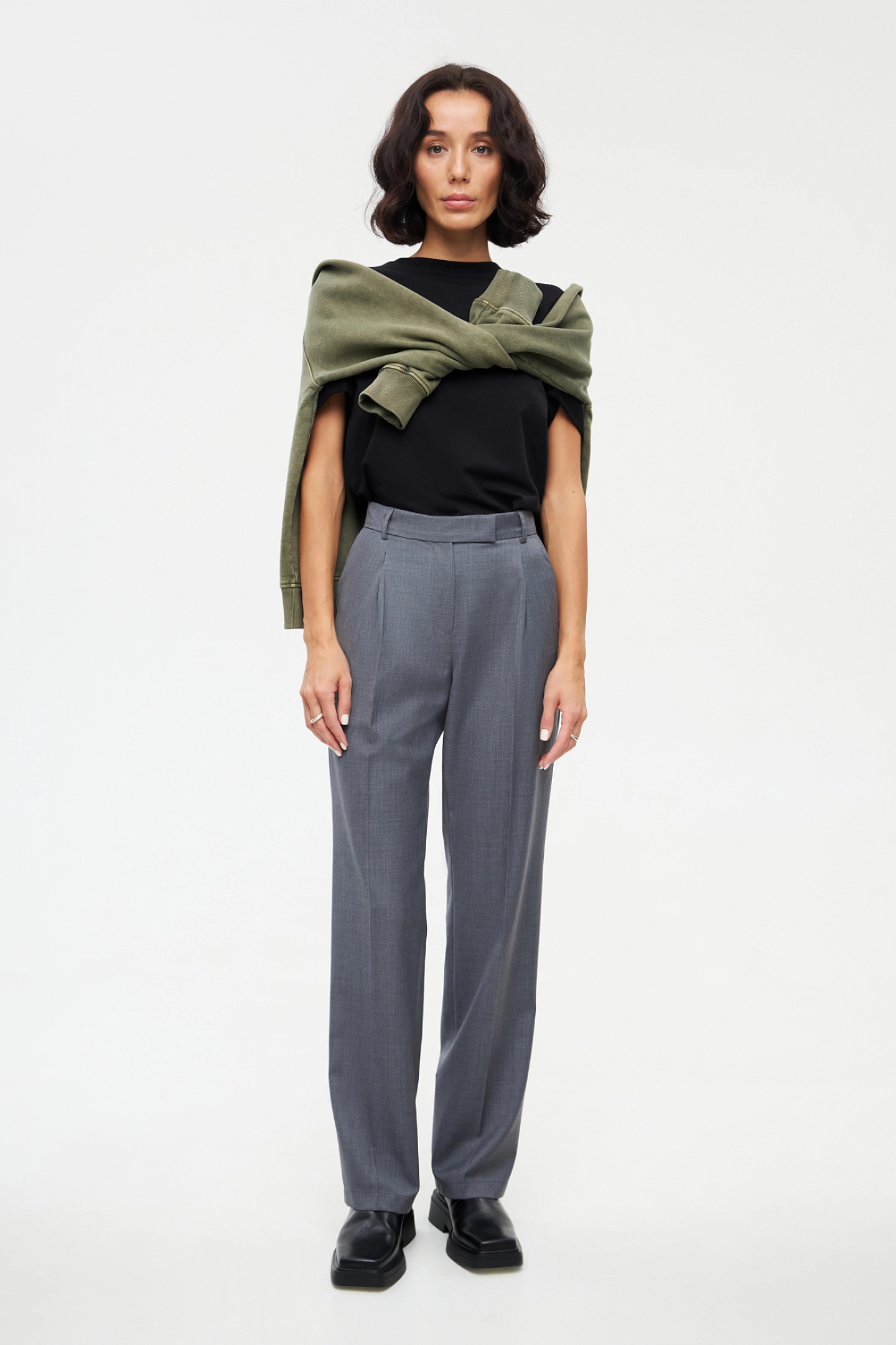 Брюки мужского типа