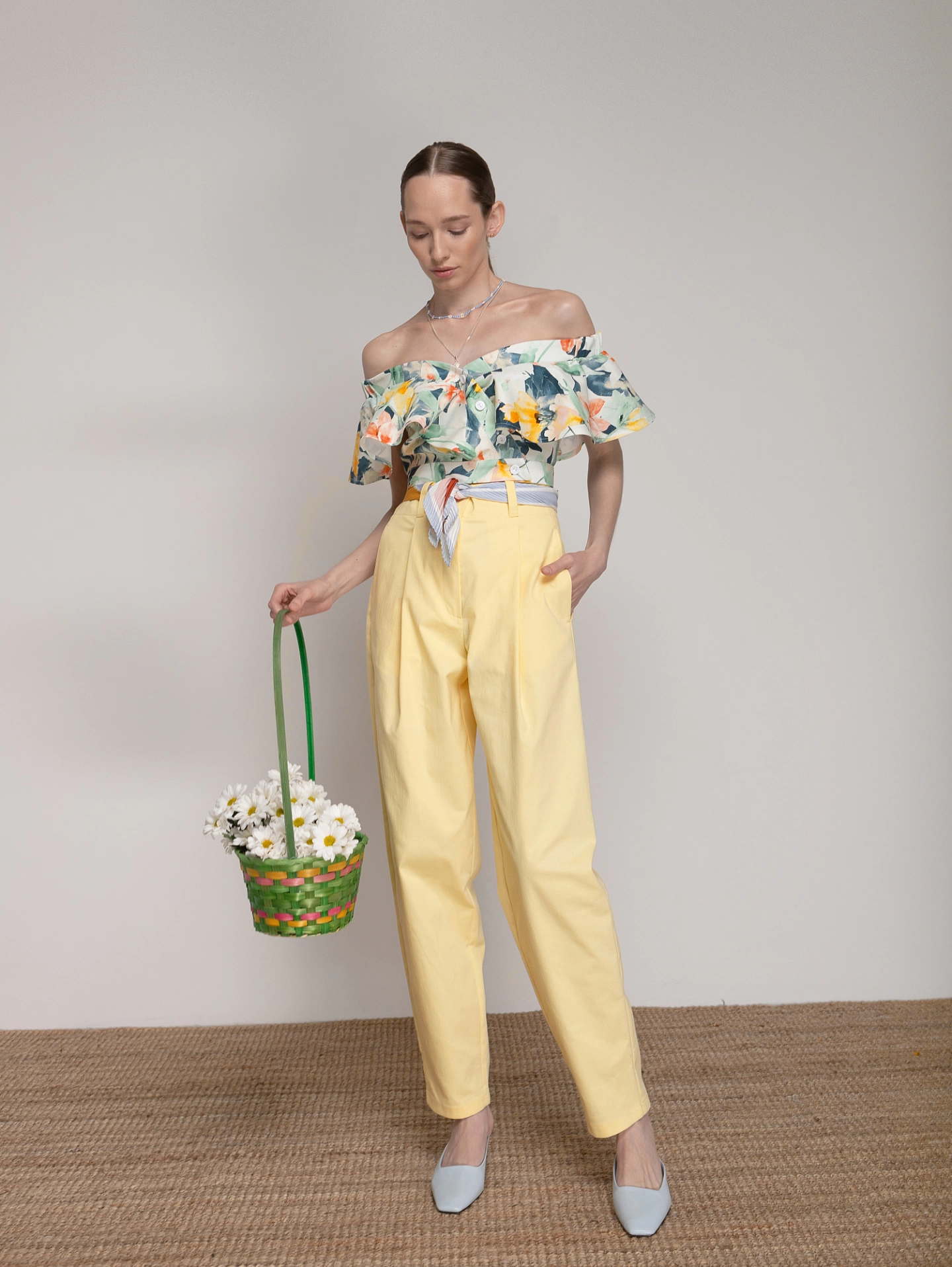 Джинсы свободного кроя