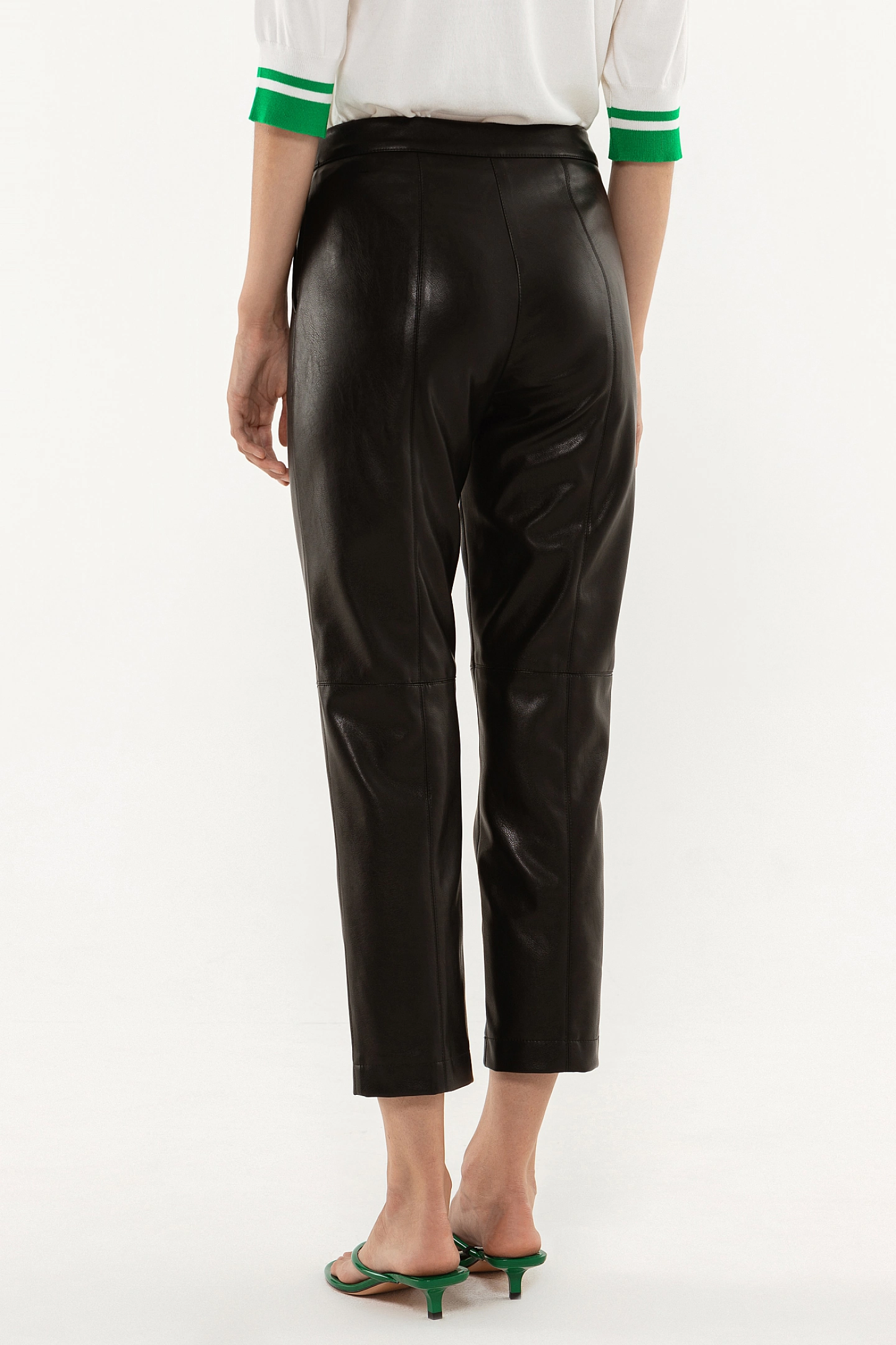 Брюки из эко - кожи