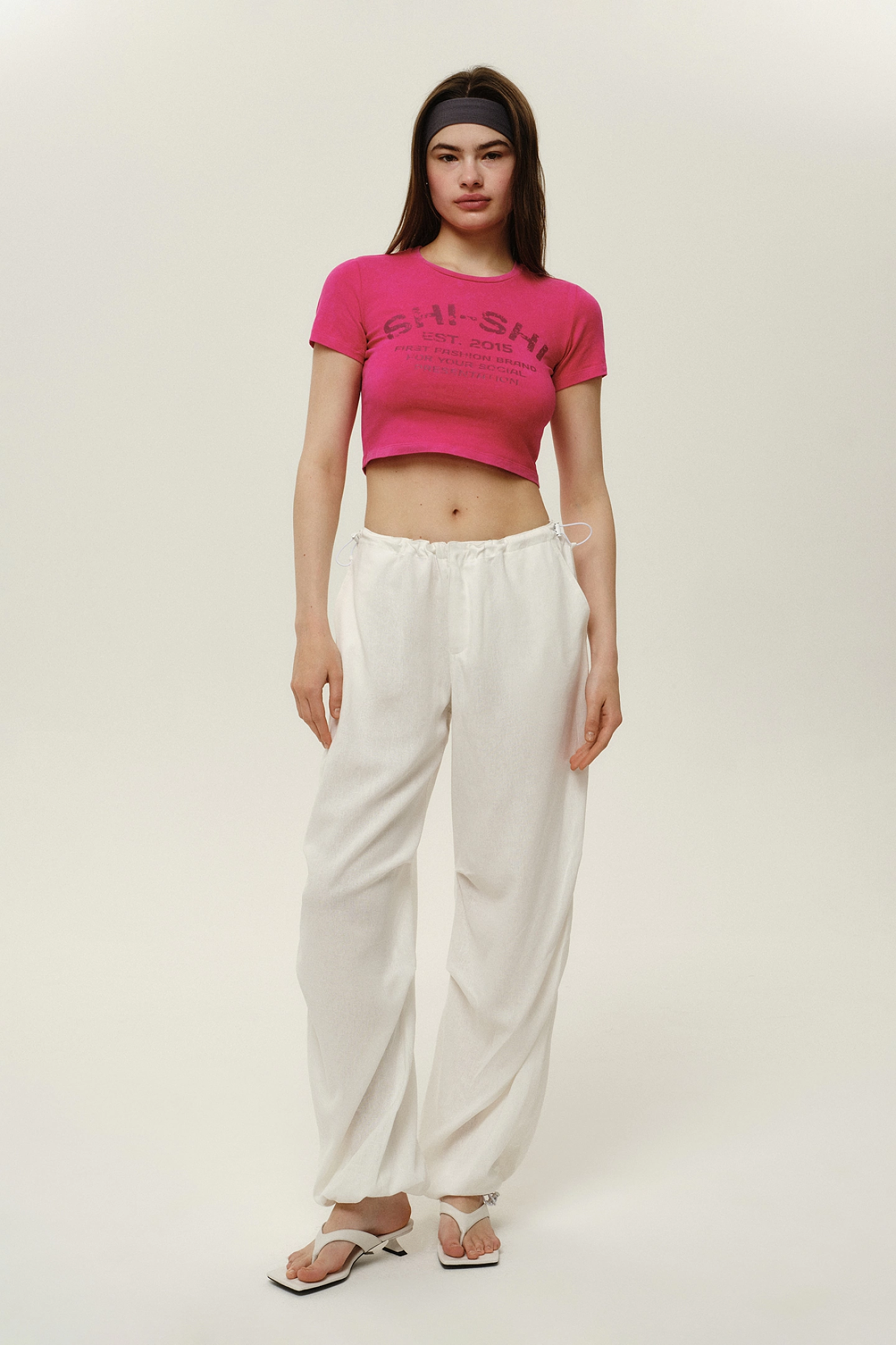 Брюки спортивные с защипами