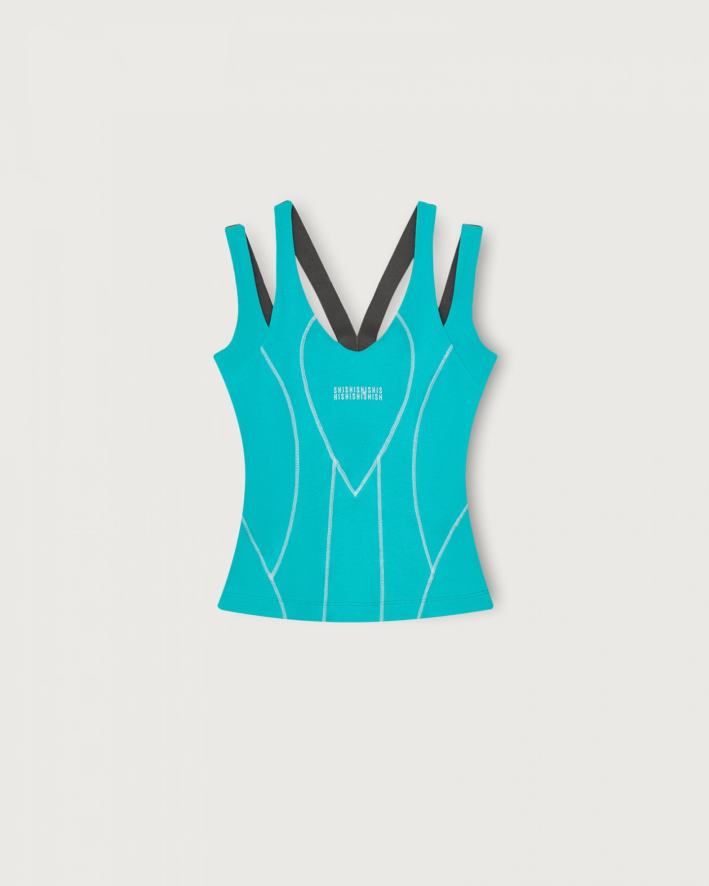 Топ из плотного трикотажа