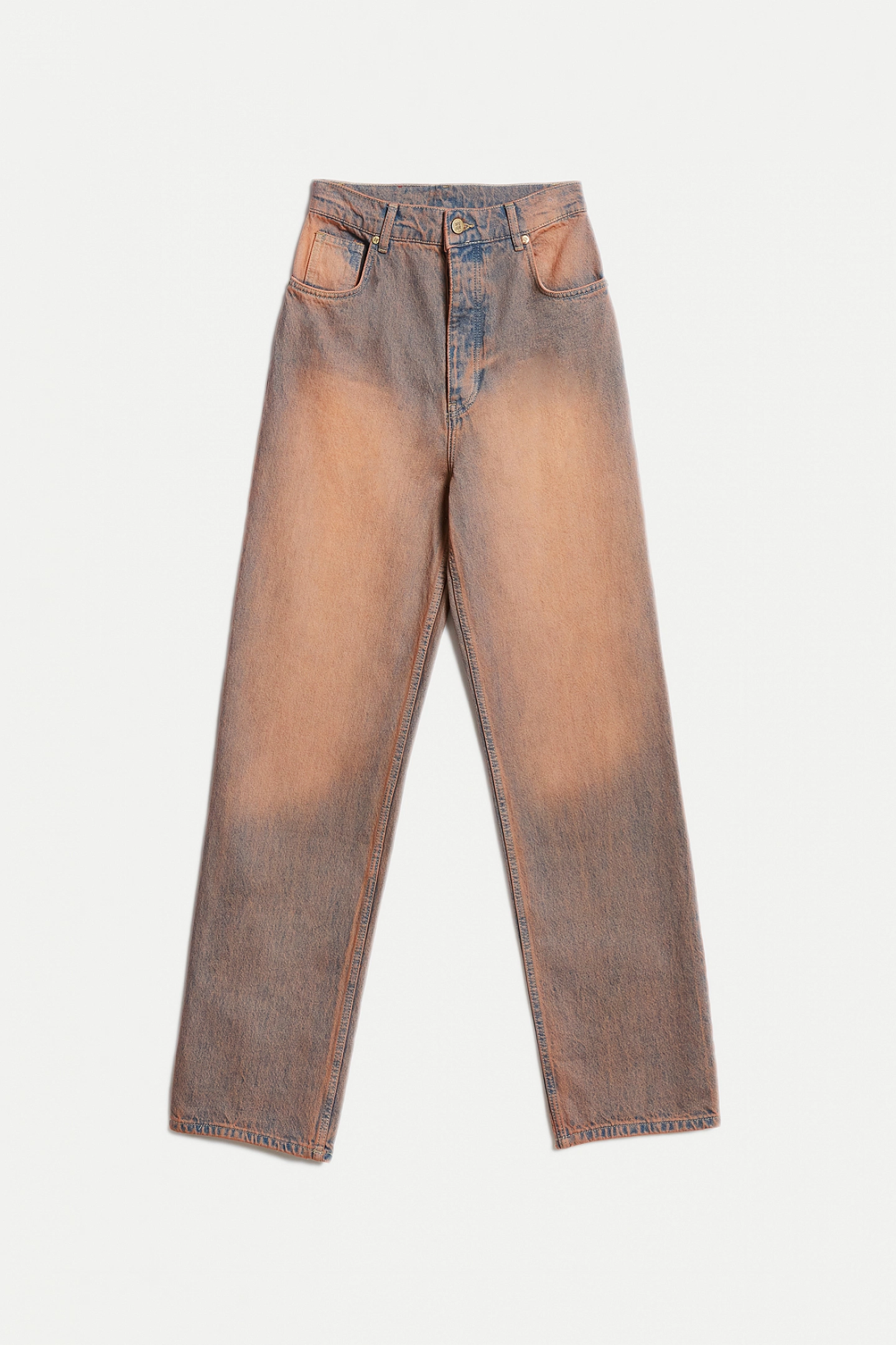 Scuffed jeans