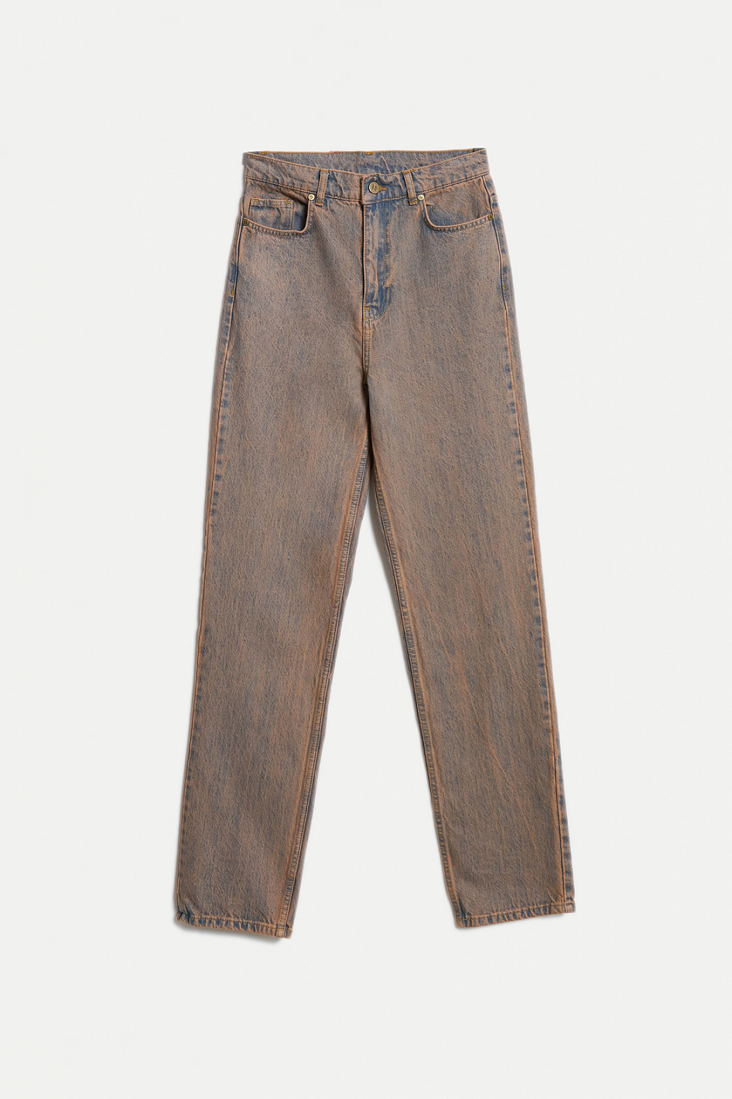 Джинсы прямого кроя