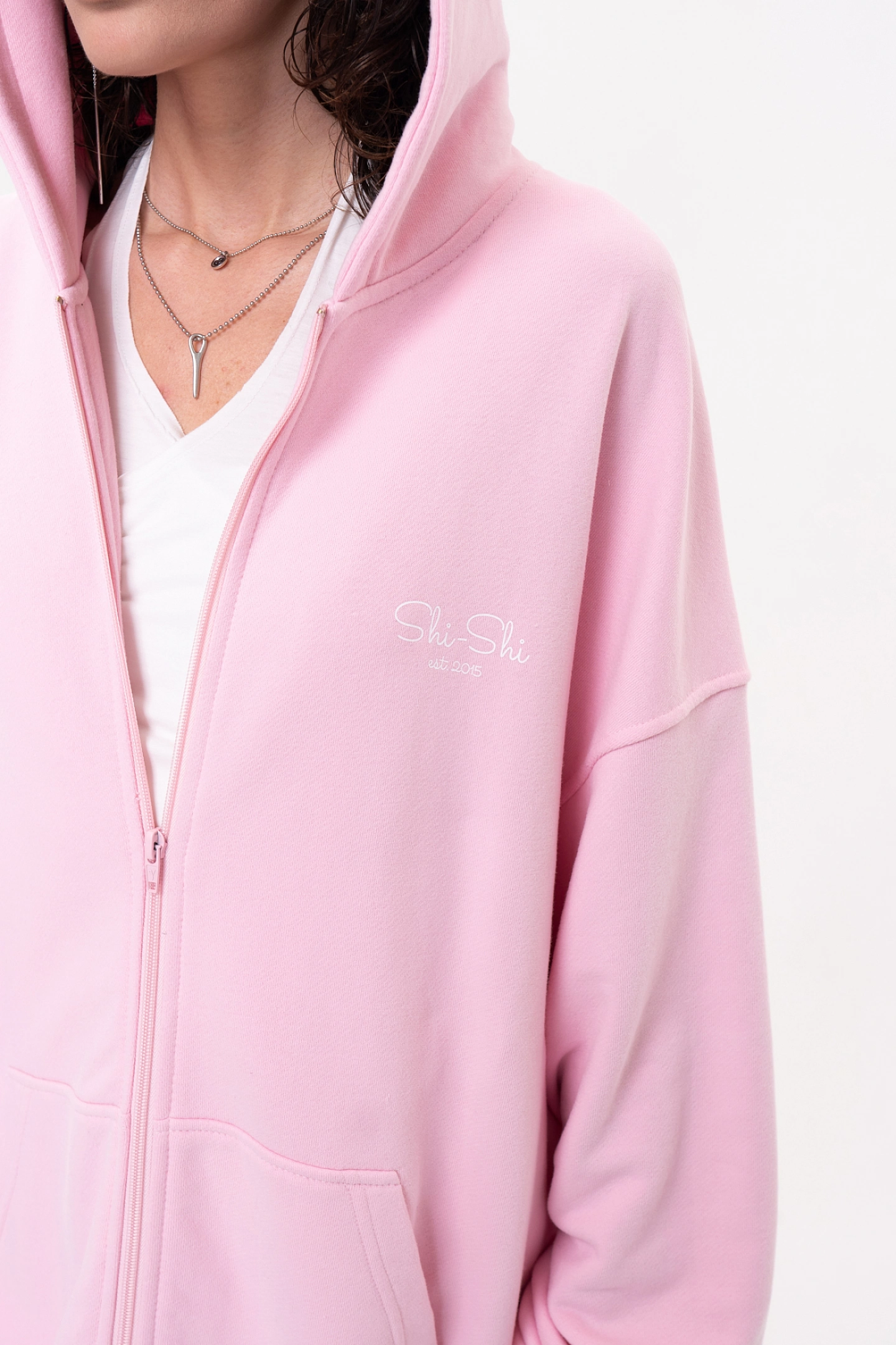 Hoodie on zip