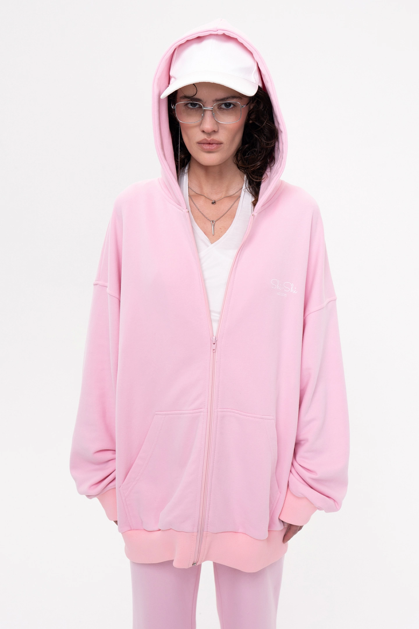Hoodie on zip