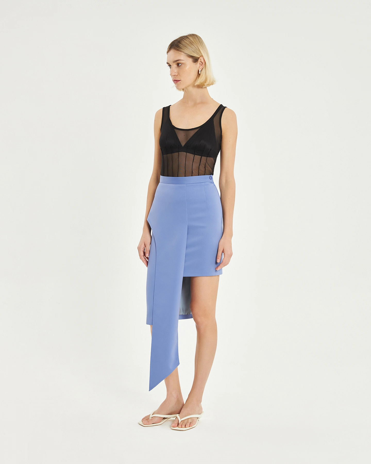 Юбка трёхслойная