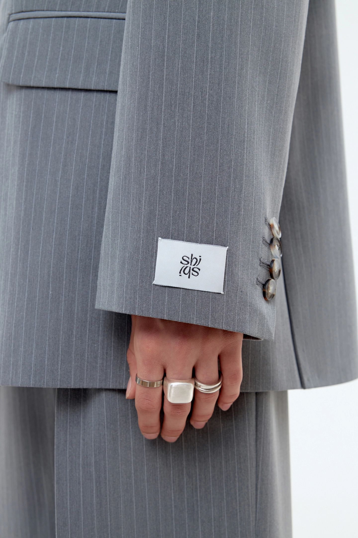 Жакет однобортный оверсайз