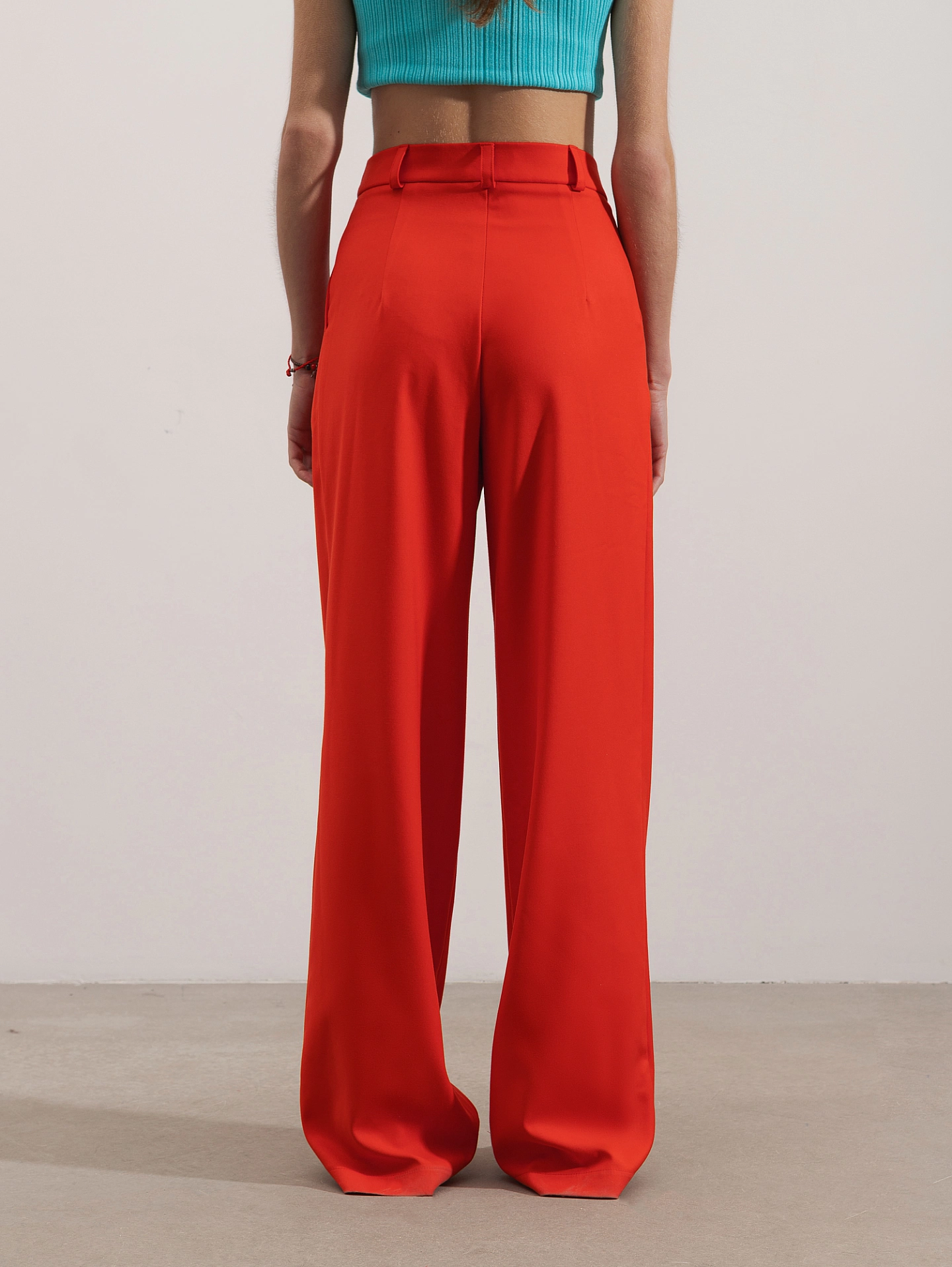 Жакет двубортный с воротником шаль и брюки - трубы