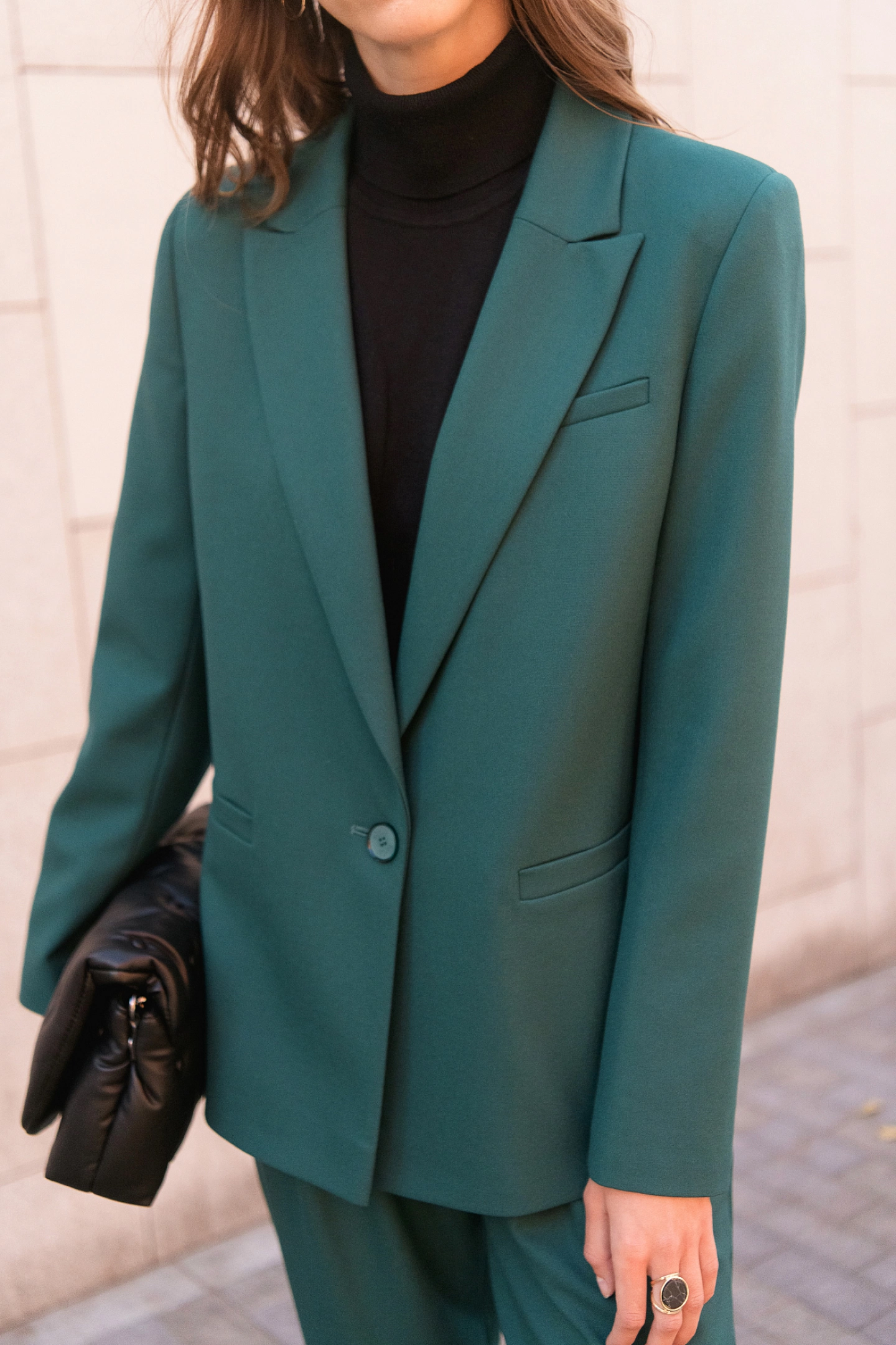 Жакет прямого кроя