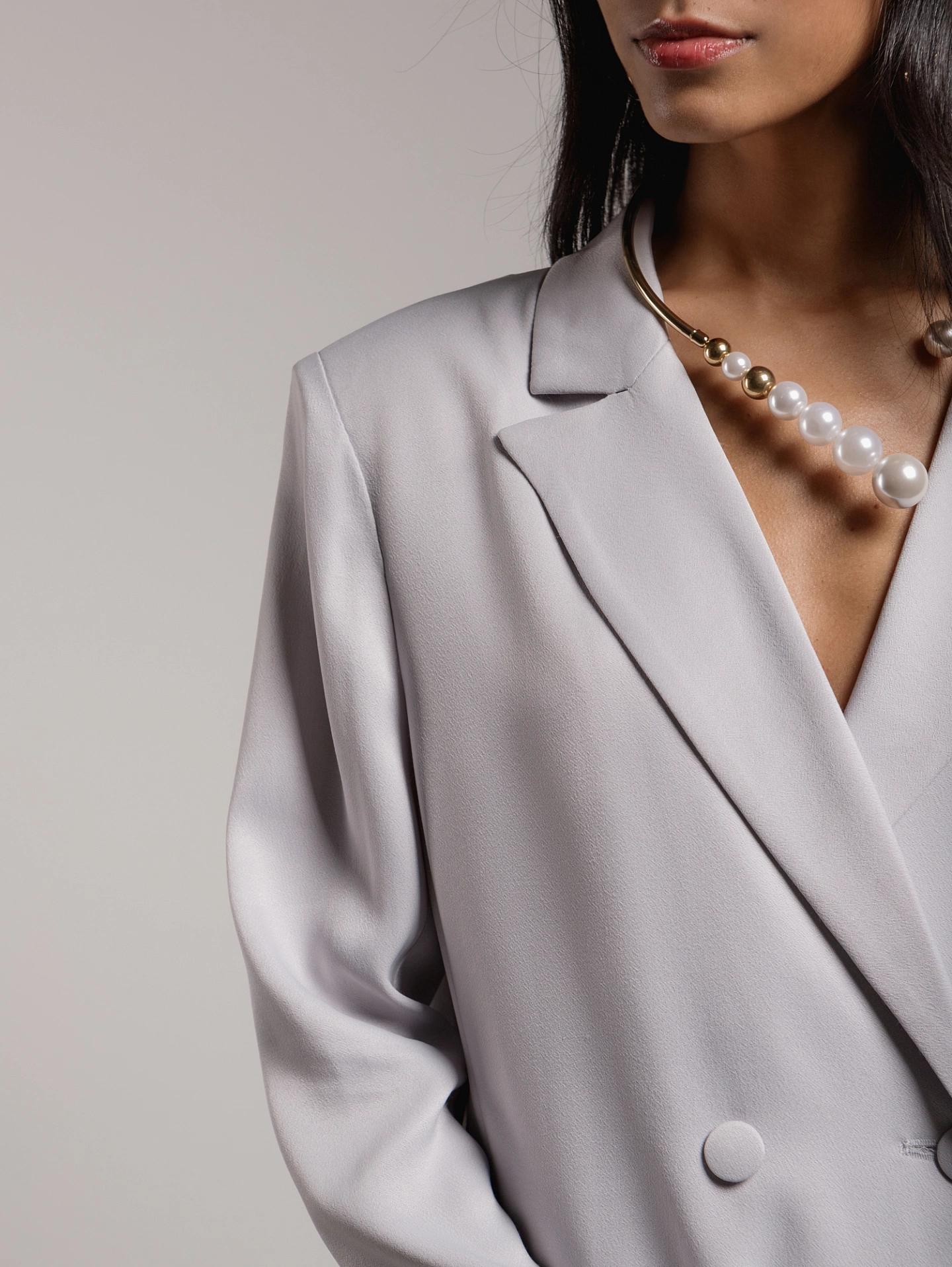 Жакет со шлицей на спинке