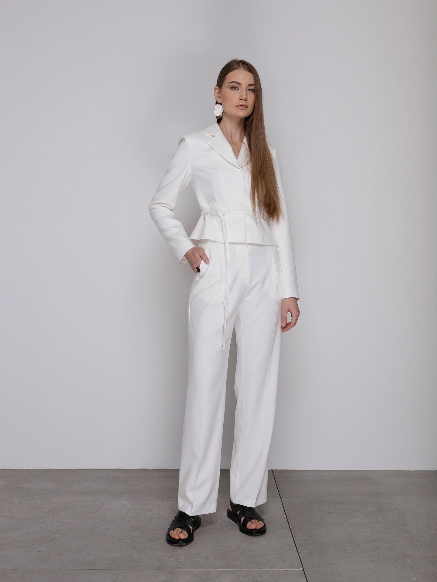 Жакет укороченный на кнопках