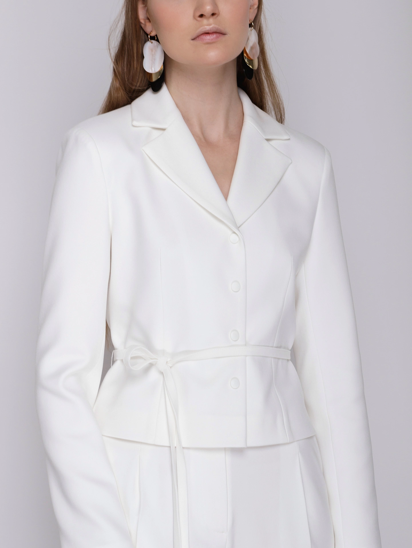 Жакет укороченный на кнопках