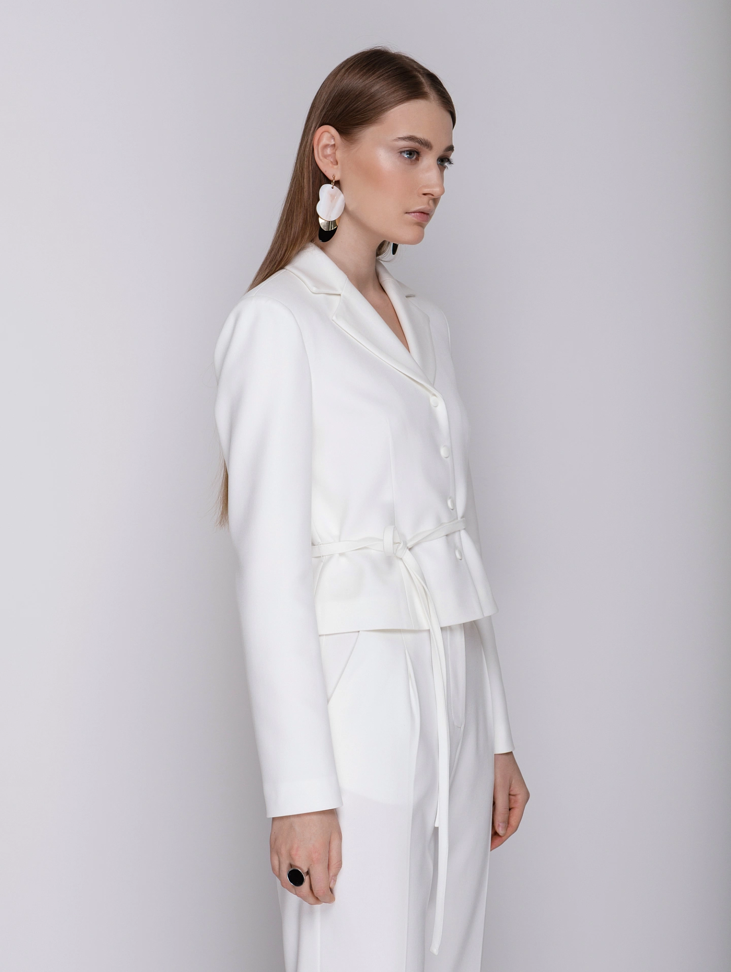 Жакет укороченный на кнопках