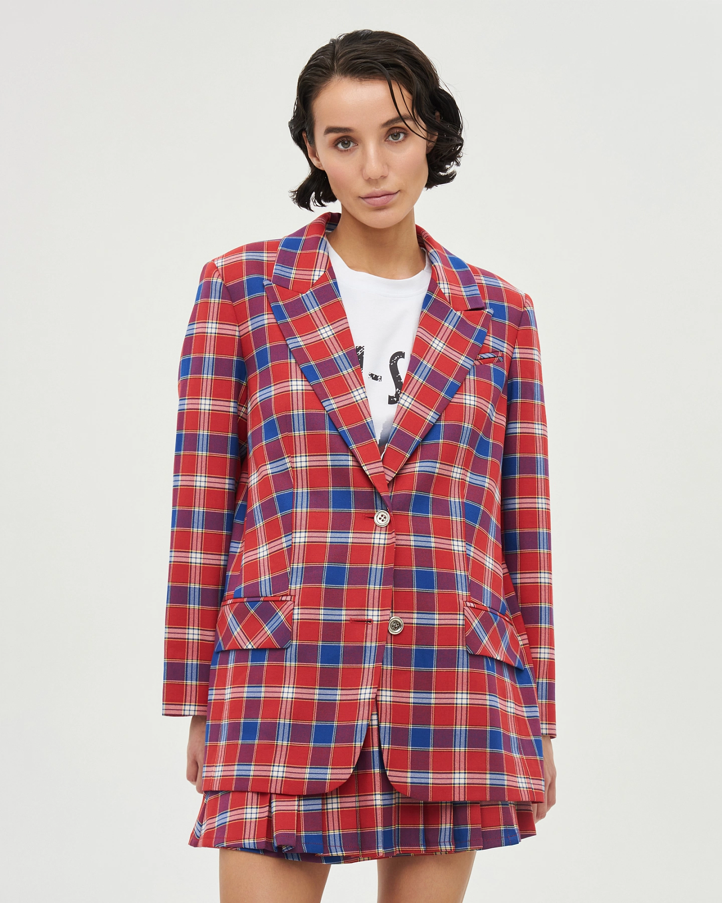 Free single-breasted jacket