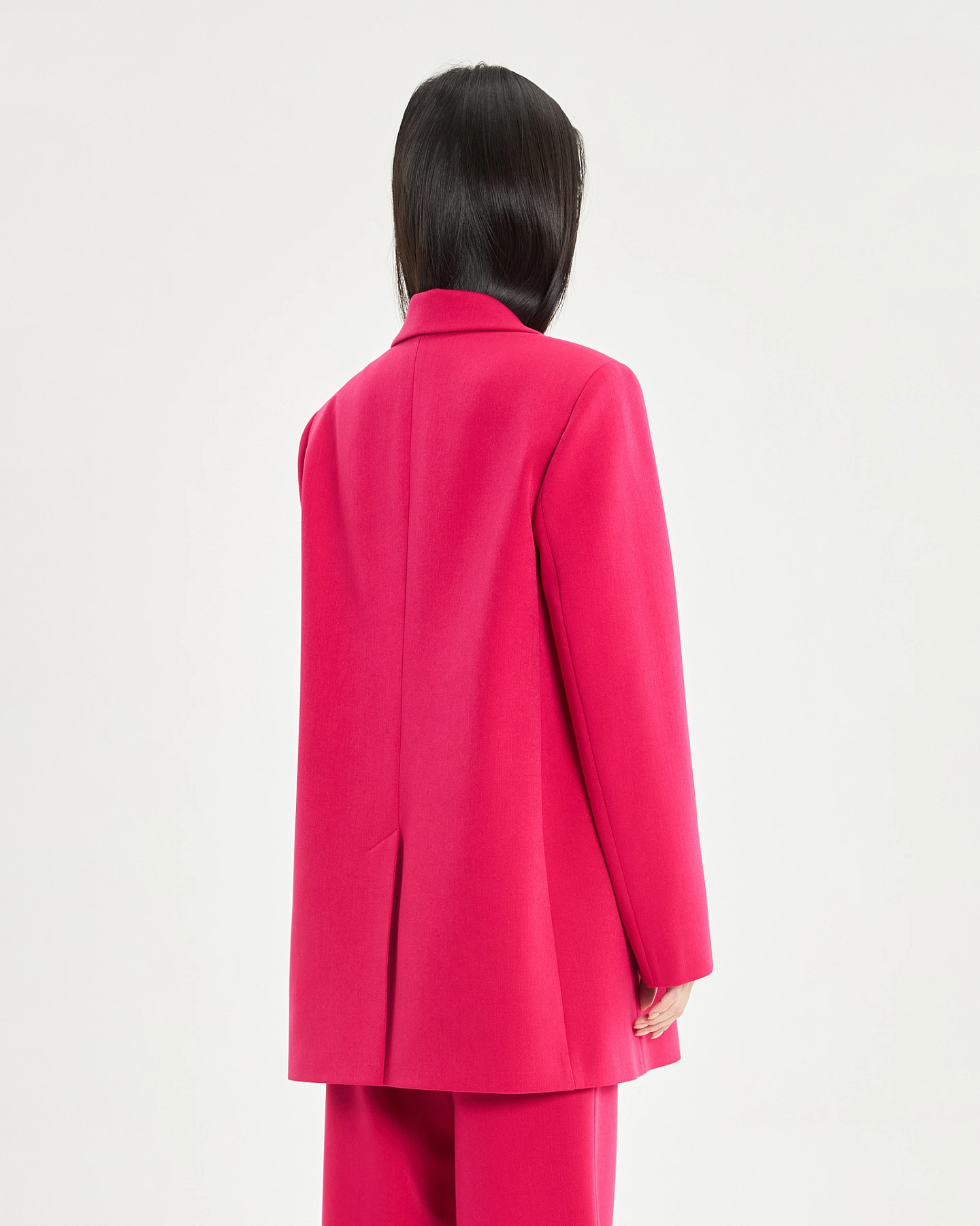 Однобортный жакет свободной формы